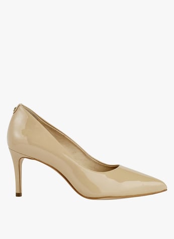 Escarpins à petit talon en cuir Laurine Swan Repetto - Femme Escarpins à petit talon en cuir Laurine Swan Repetto - Femme