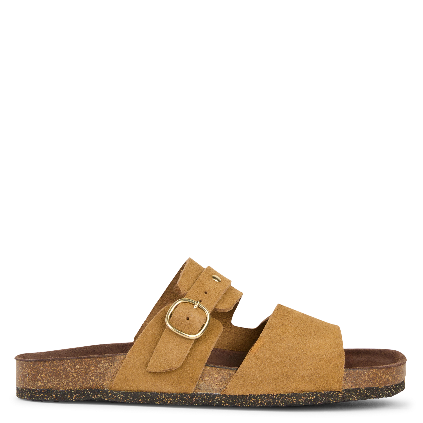 Flat soft leather sandals BOSABO Beige