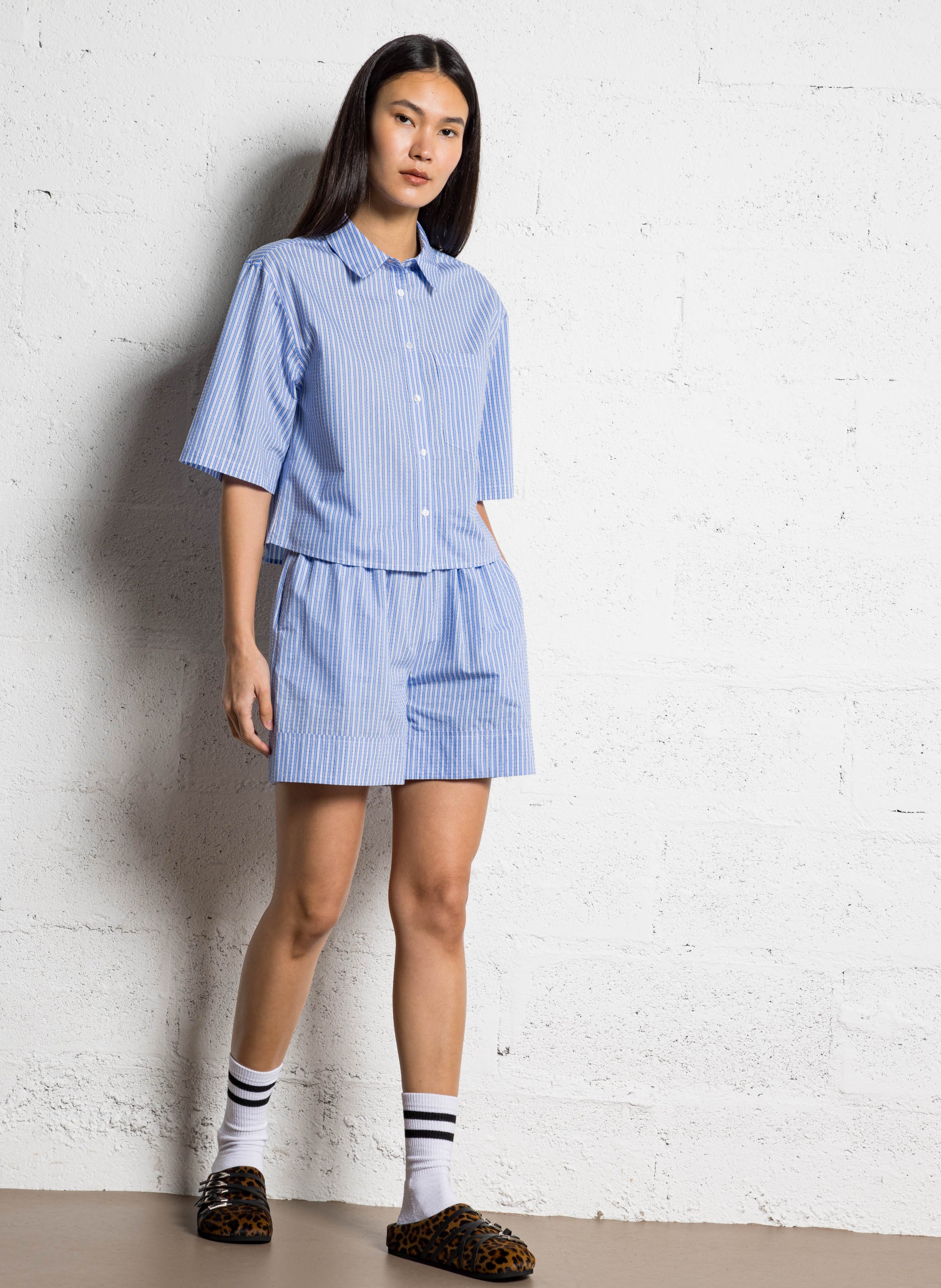 Mules à motif léopard MI/MAI Multicolore