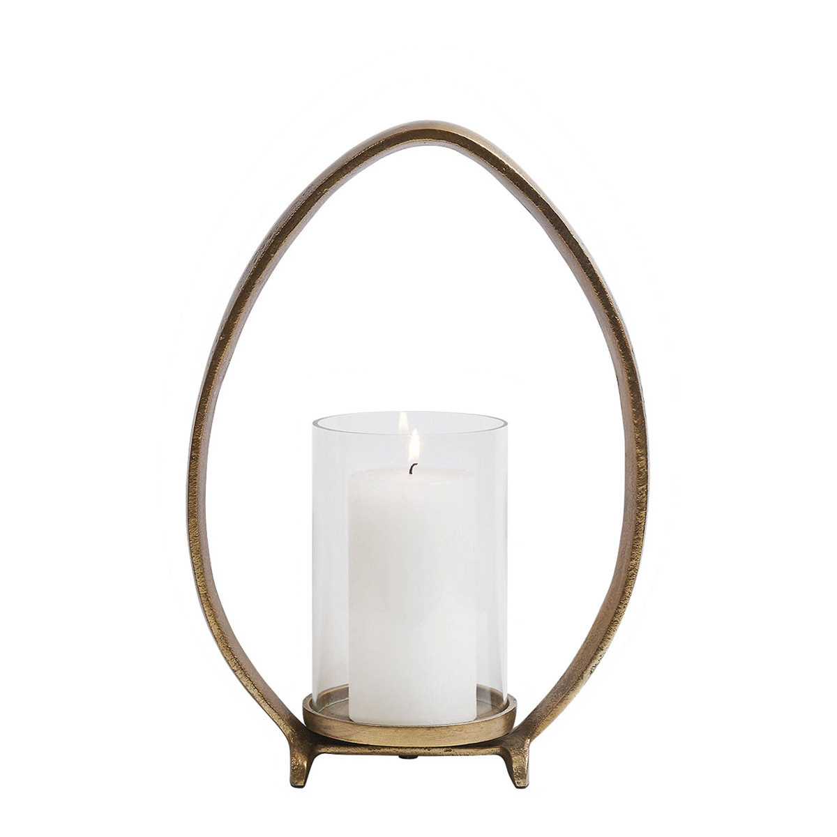 Metal tealight holder BLANC D'IVOIRE Golden
