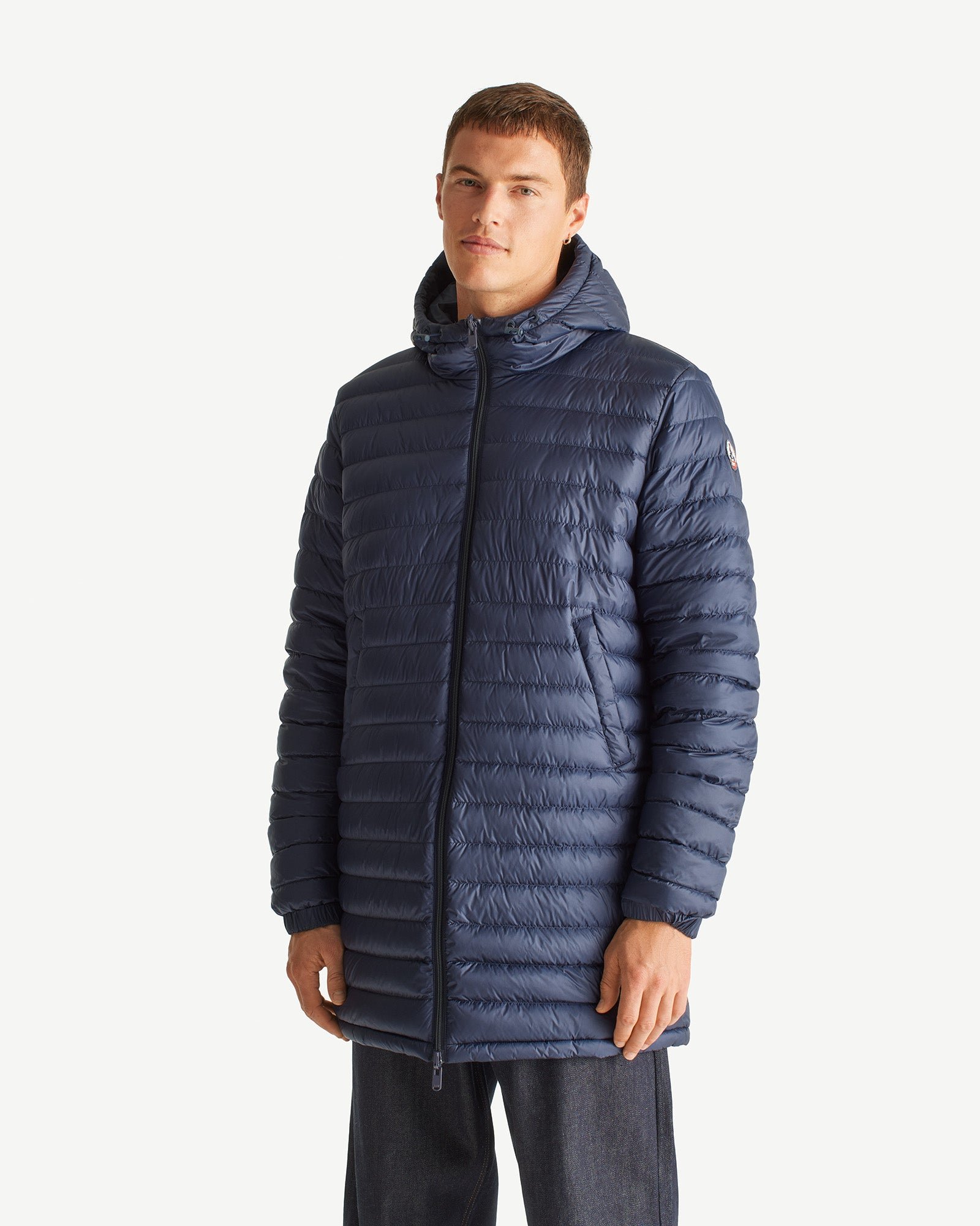 Long reversible hooded parka Amsterdam 2.0 JOTT Blue