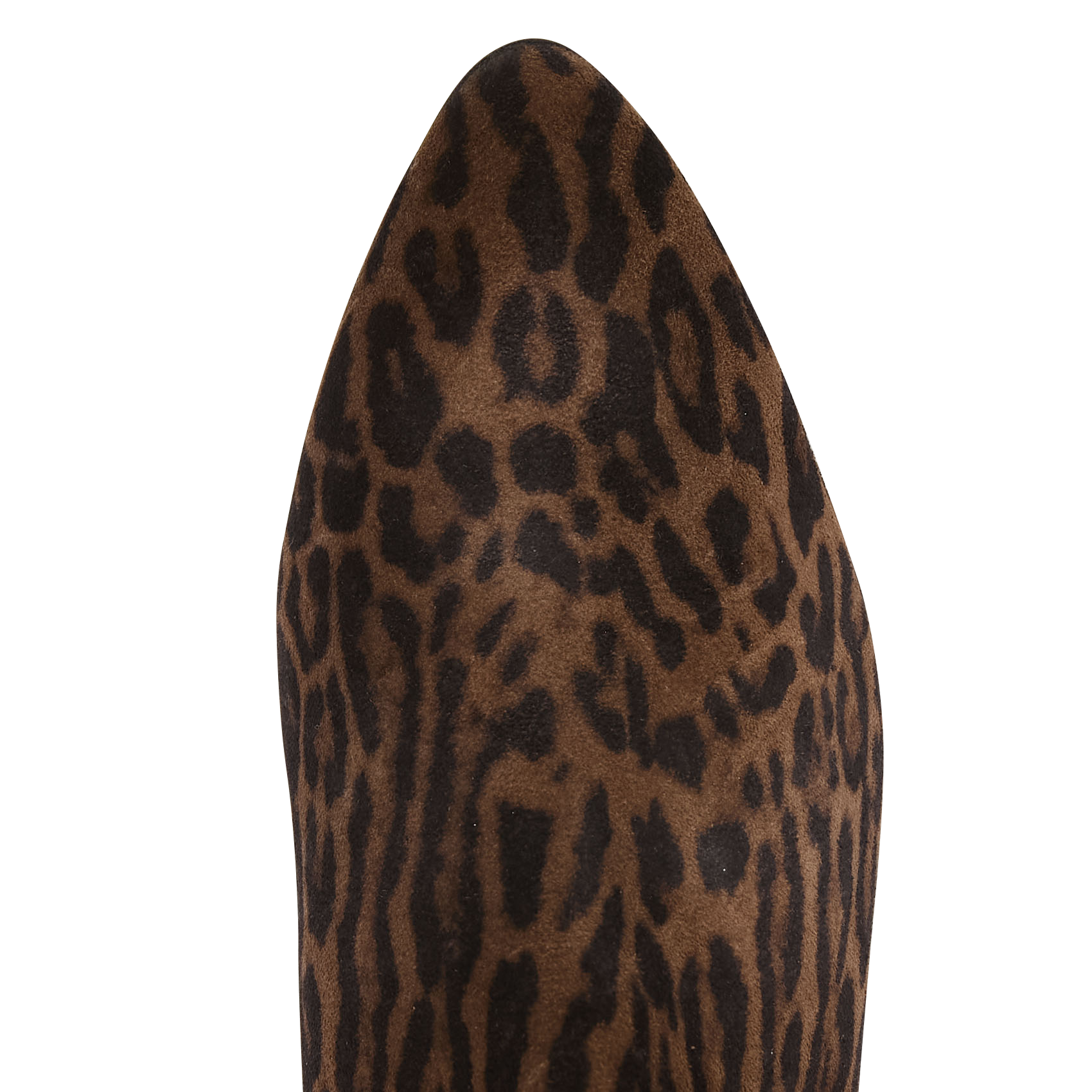 Bottines en cuir velours imprimé ANONYMOUS COPENHAGEN Marron