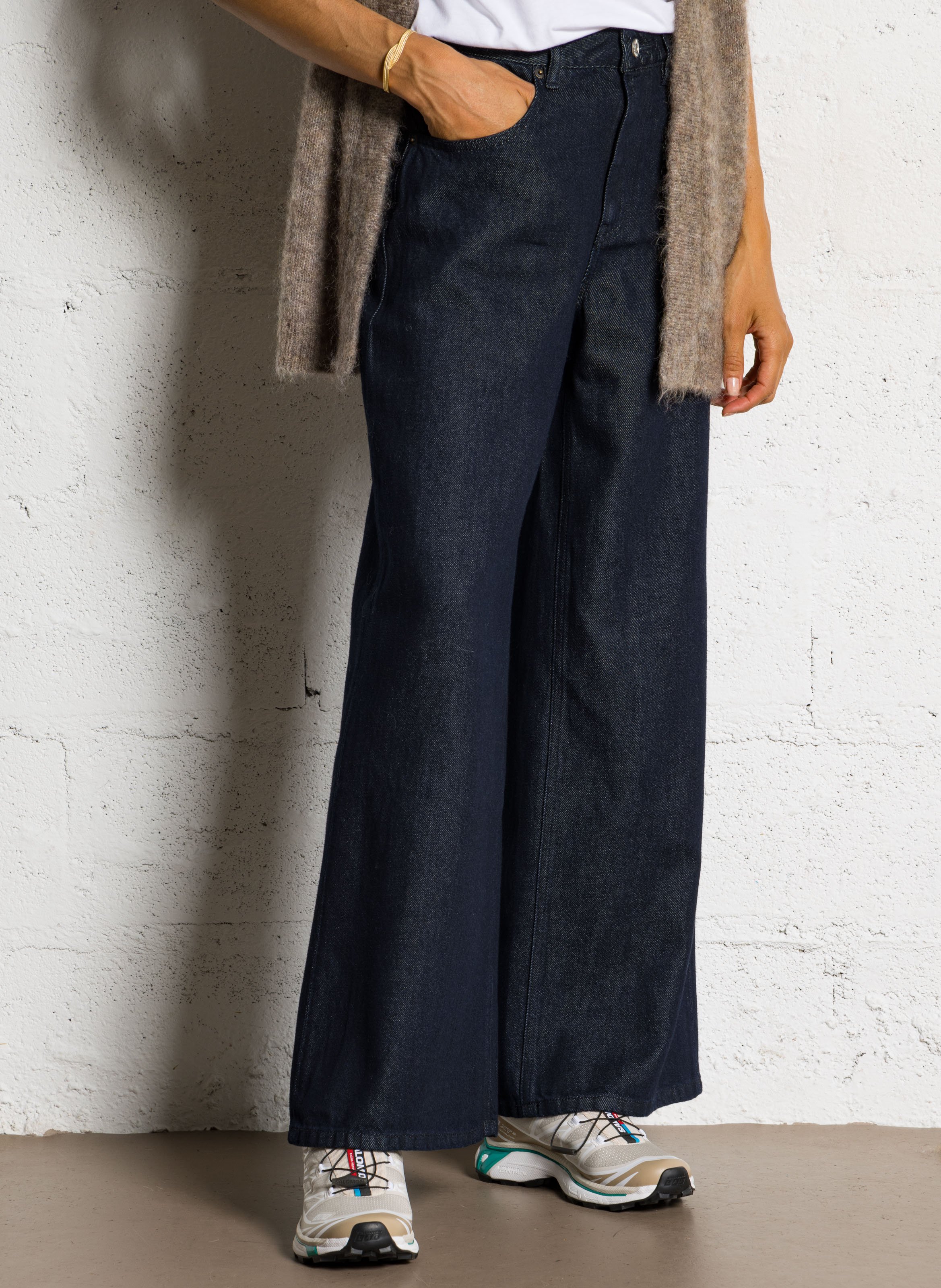 Jean large LAB DIP Bleu