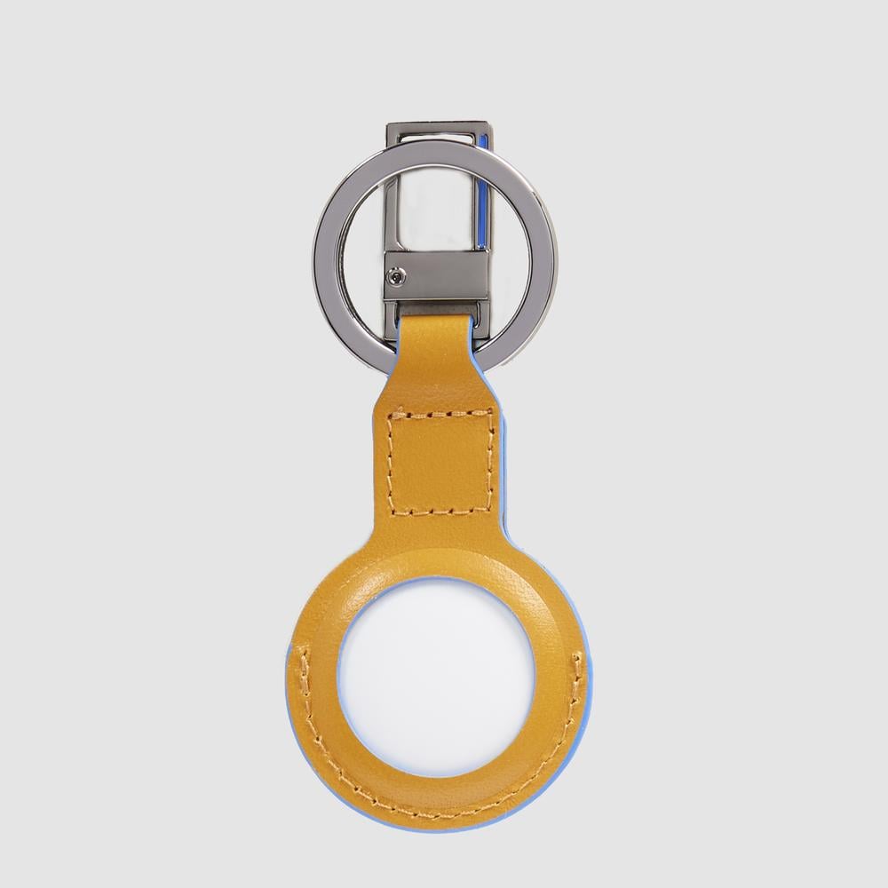 AirTag® keychain PIQUADRO Yellow