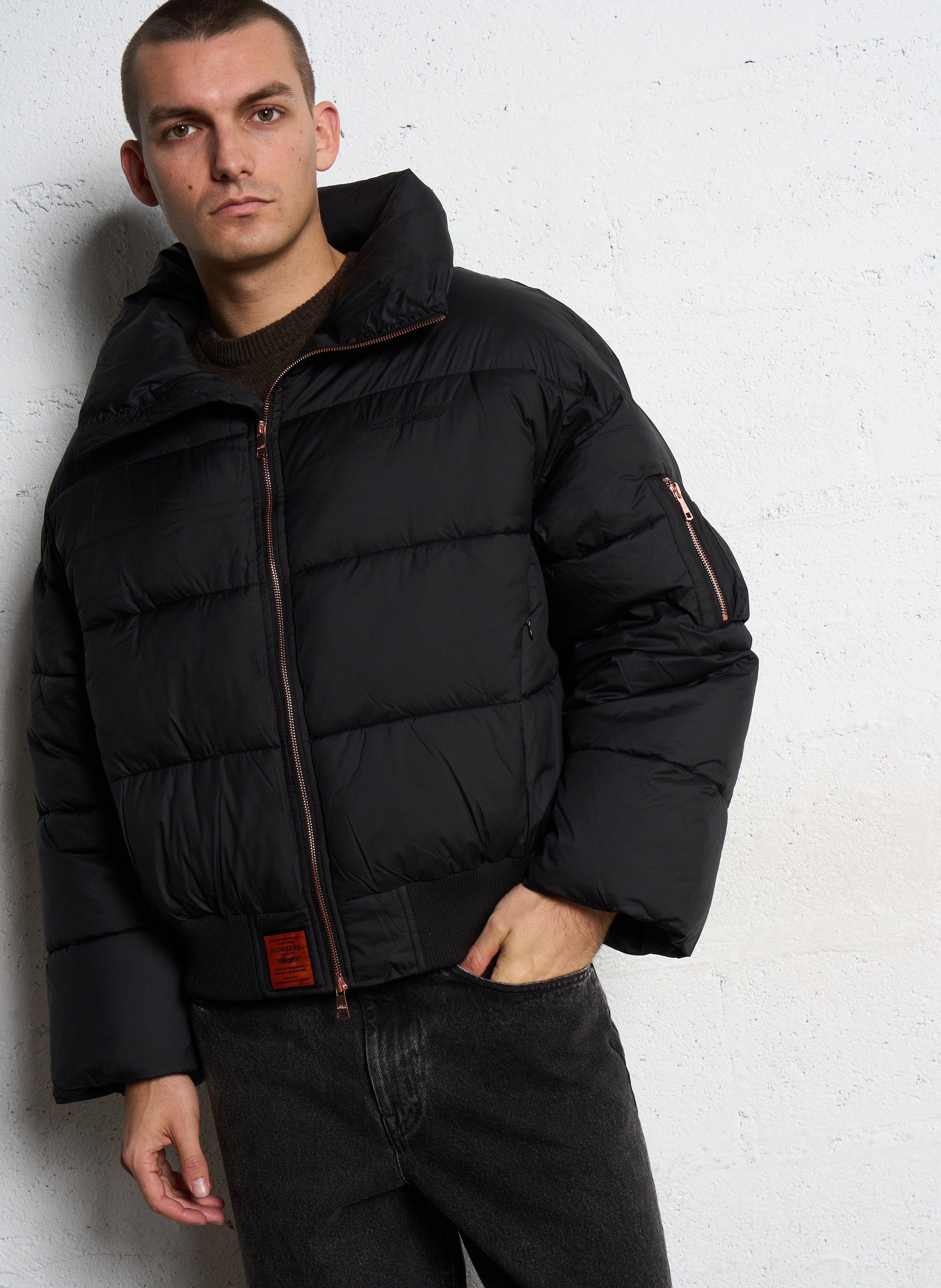 Doudoune col montant BOMBERS ORIGINAL