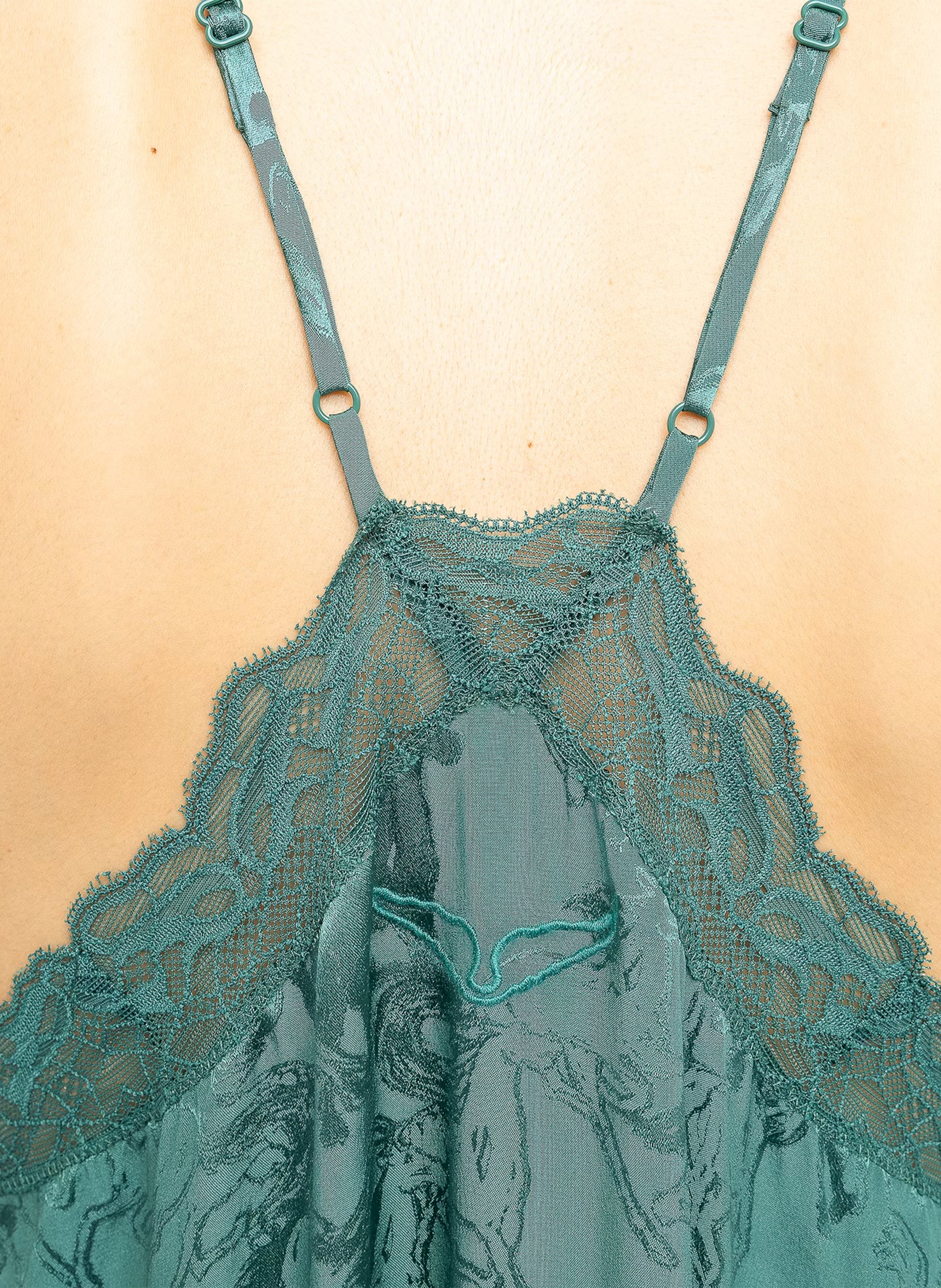 Robe longue brodée ZADIG&VOLTAIRE Vert