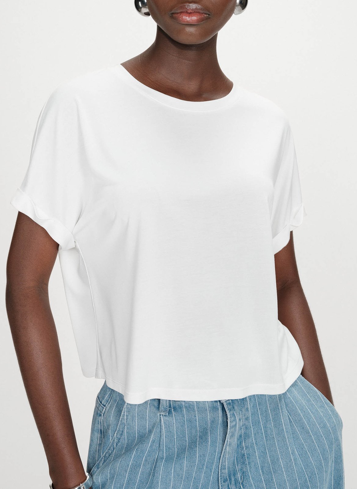 Tee-shirt col rond GRACE ET MILA