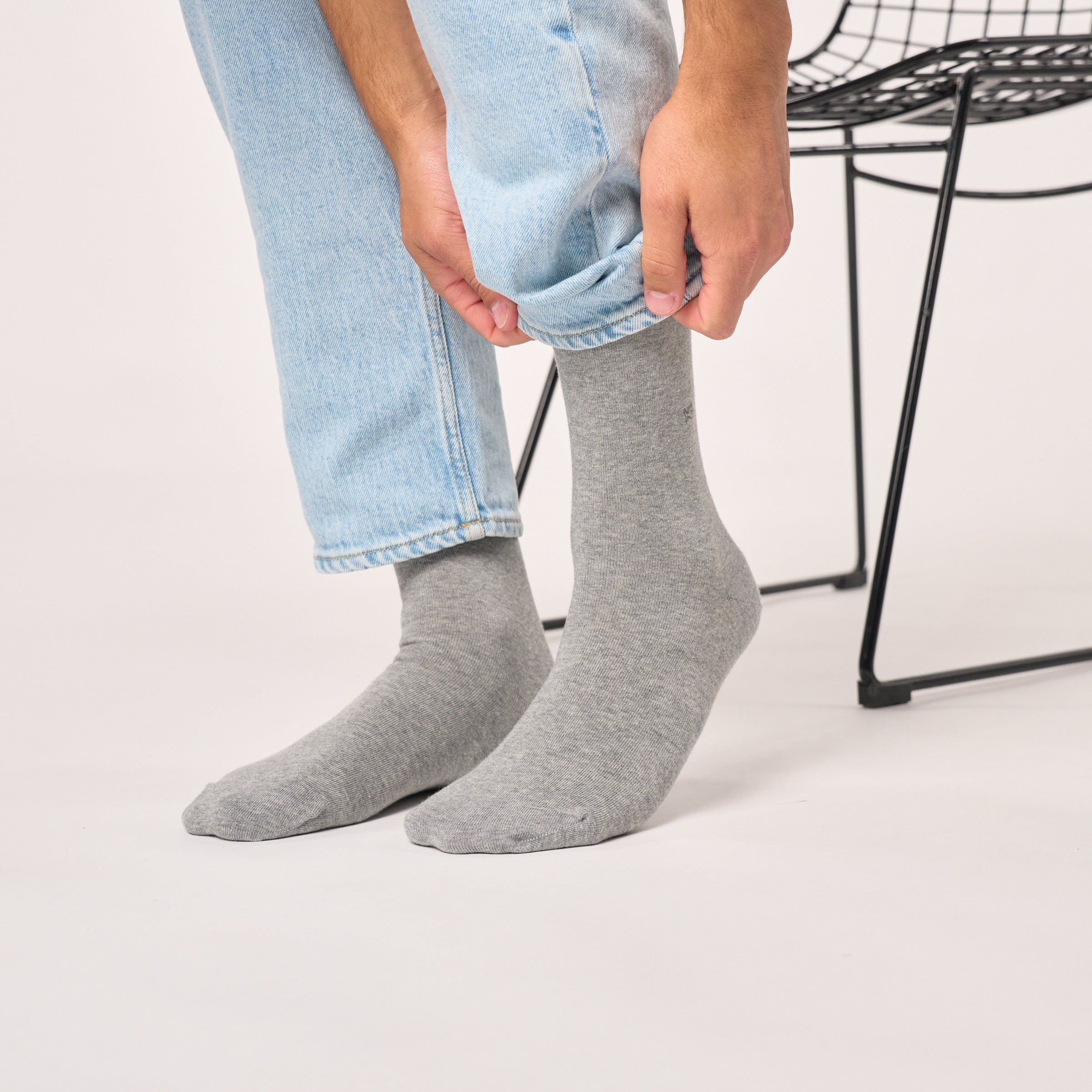 Bamboo Socks BILLYBELT Grey