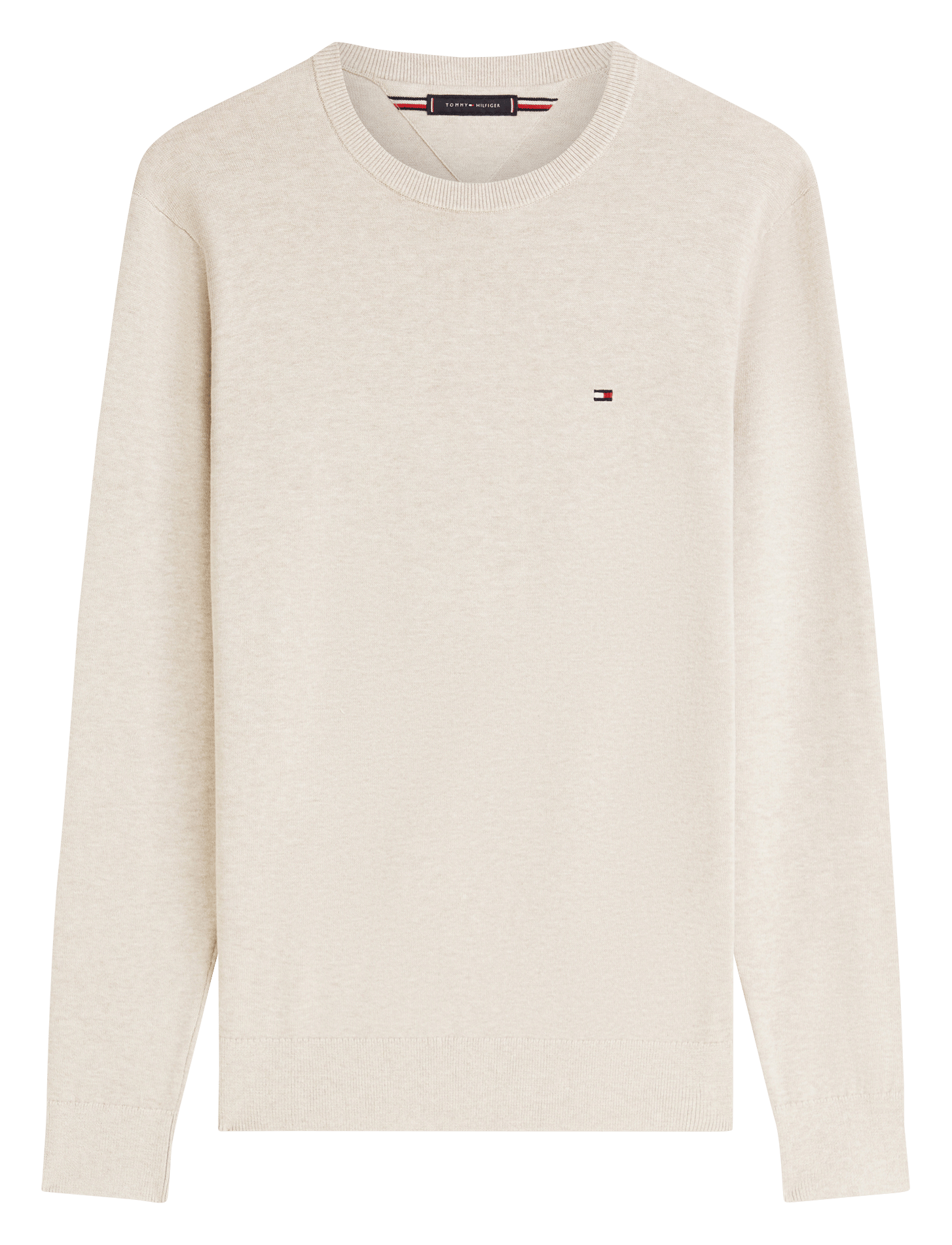 Colour block cotton sweater TOMMY HILFIGER Khaki