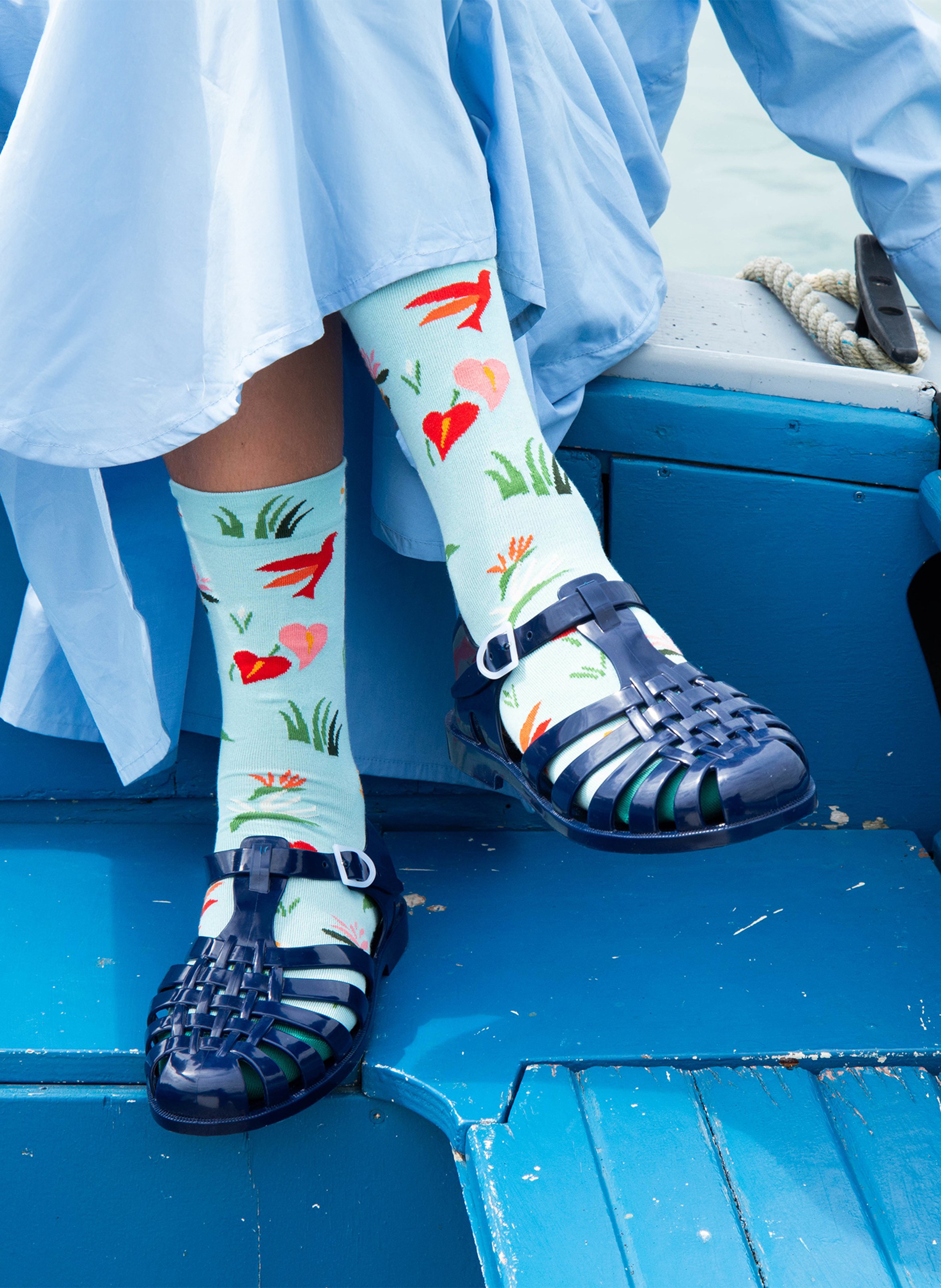 Sokken van katoenmix met motieven BONNE MAISON Veelkleurig