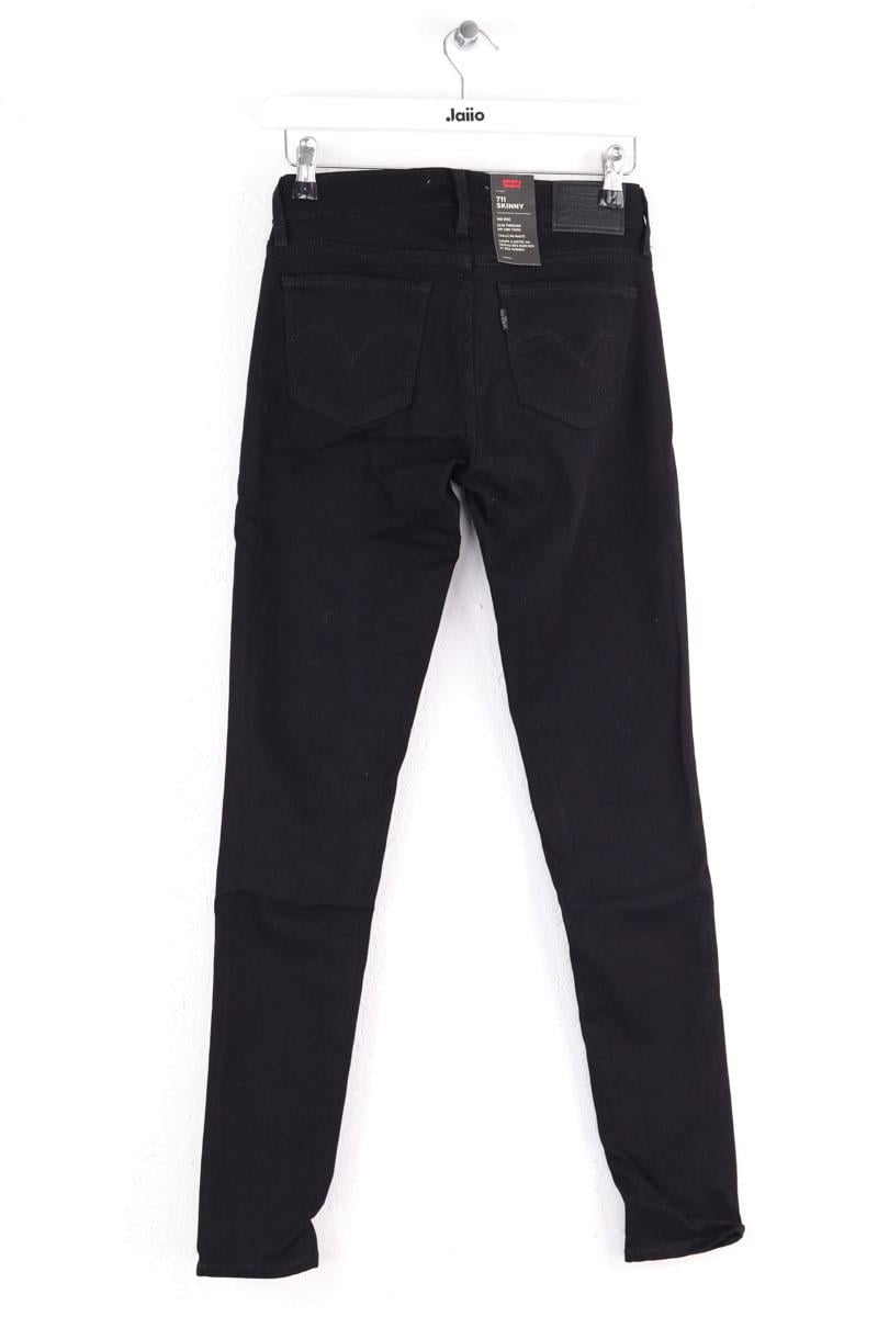 Cropped slim jeans with studs LEVI'S - Seconde main Black