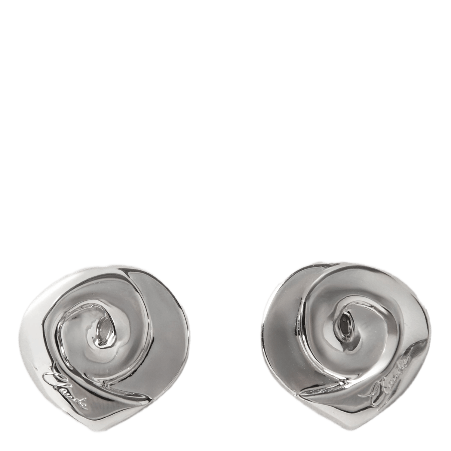 Messing oorbellen CLAUDIE PIERLOT Zilver