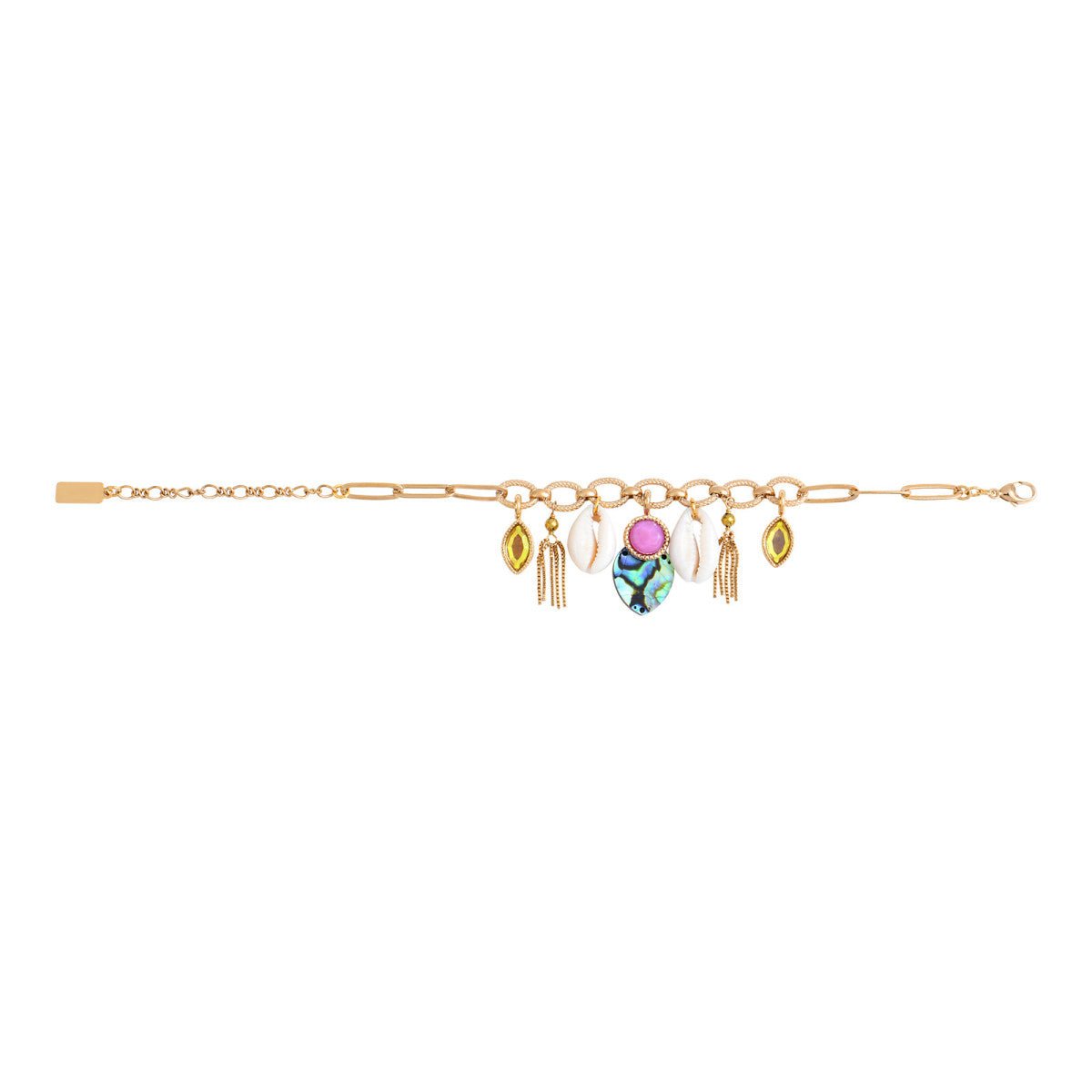 Chain bracelet SATELLITE PARIS Blue