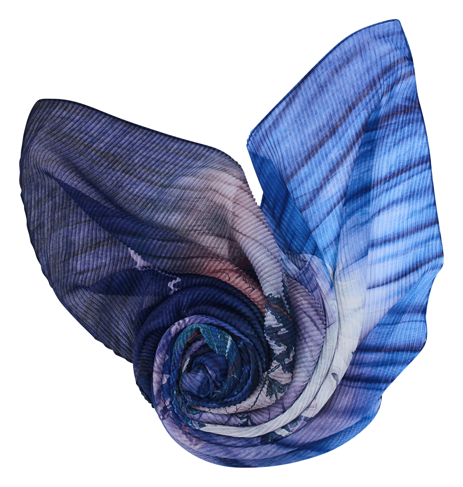 Foualrd imprimé DESIGUAL Bleu