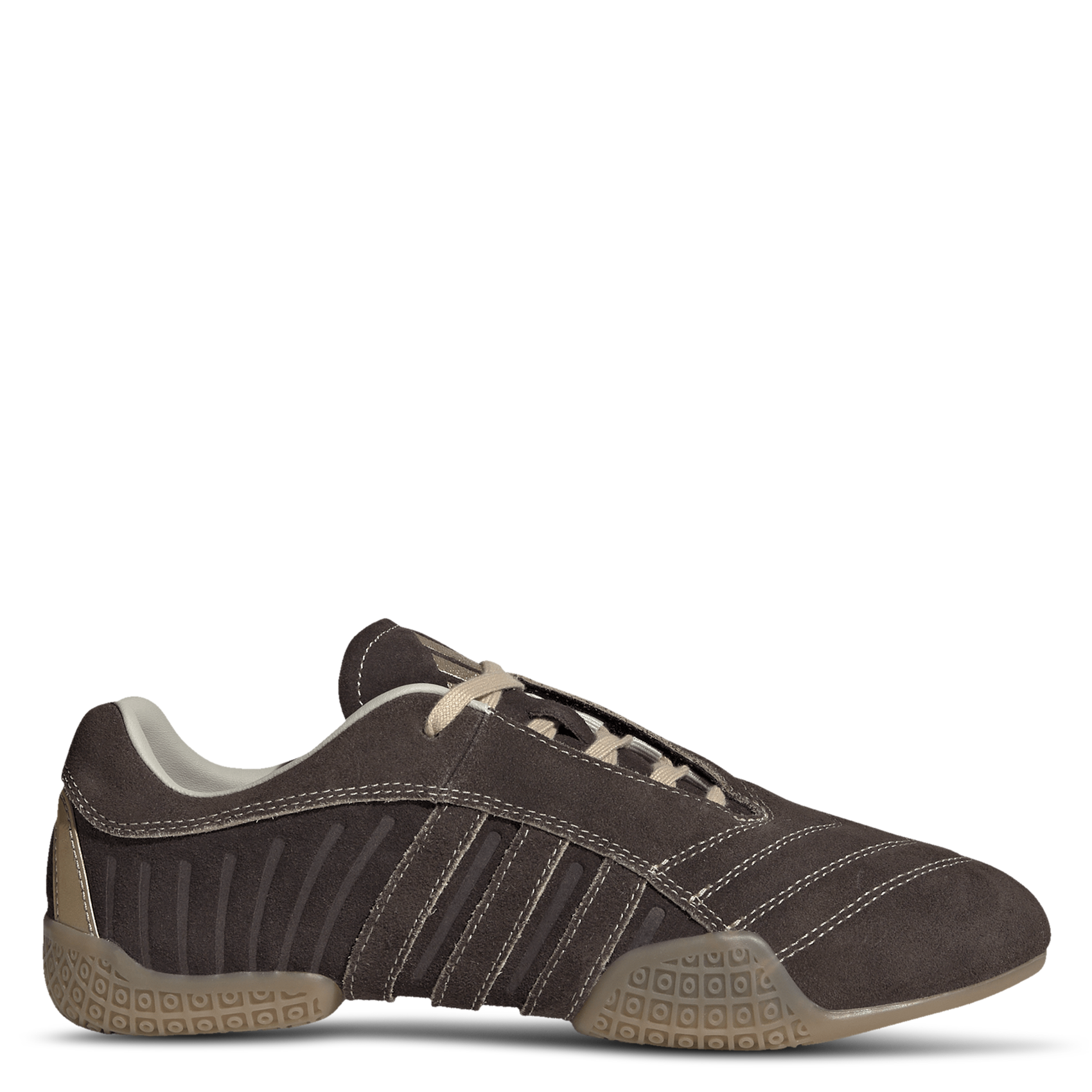 Low-top lace-up sneakers ADIDAS Brown