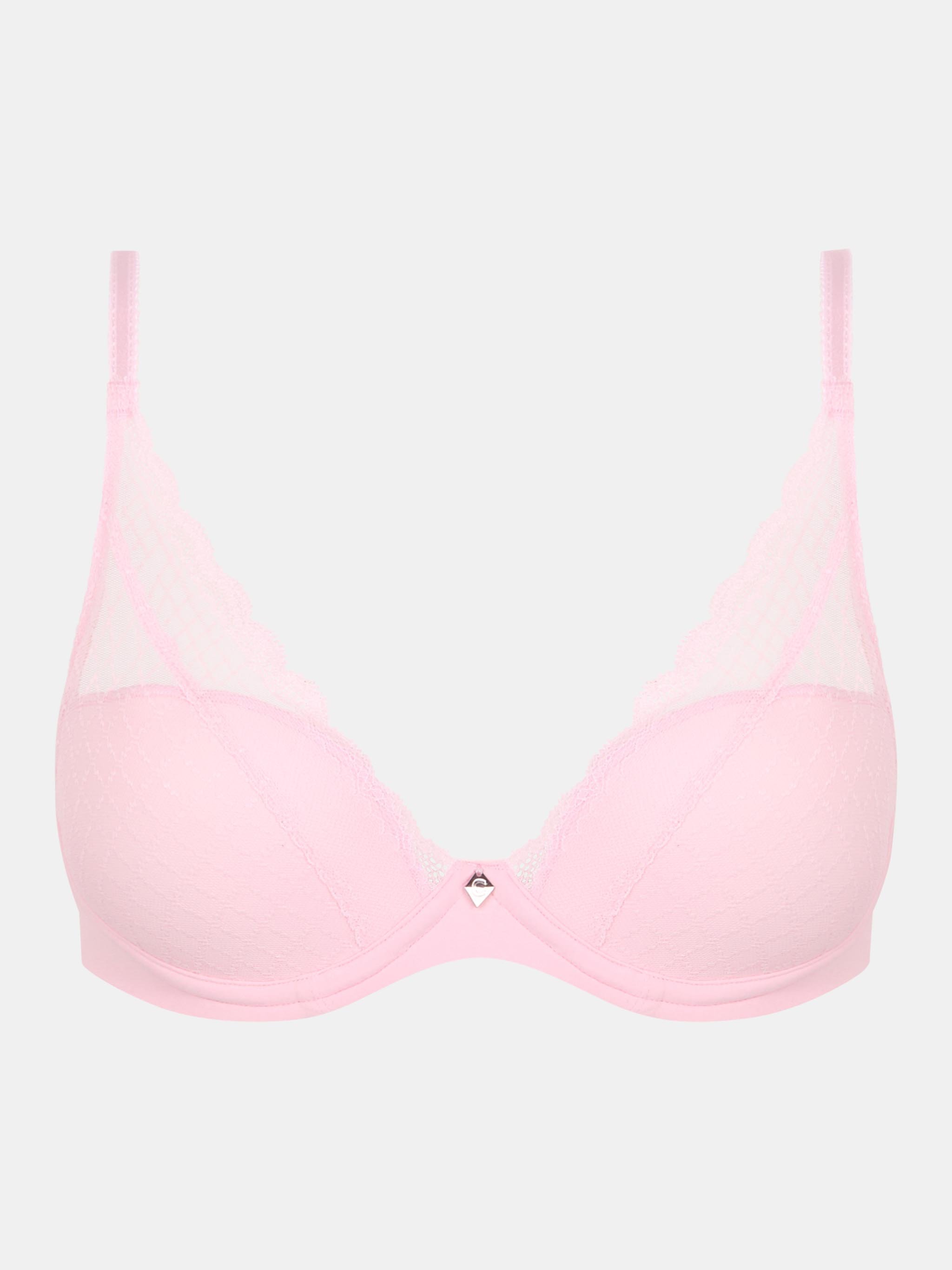 Plunge cup bra CHANTELLE Pink