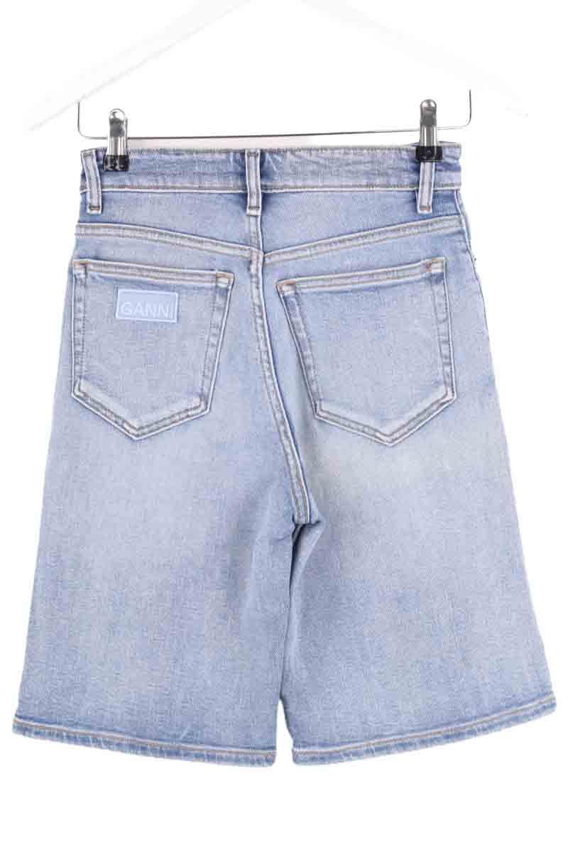 Bermuda shorts GANNI - Seconde Main Blue