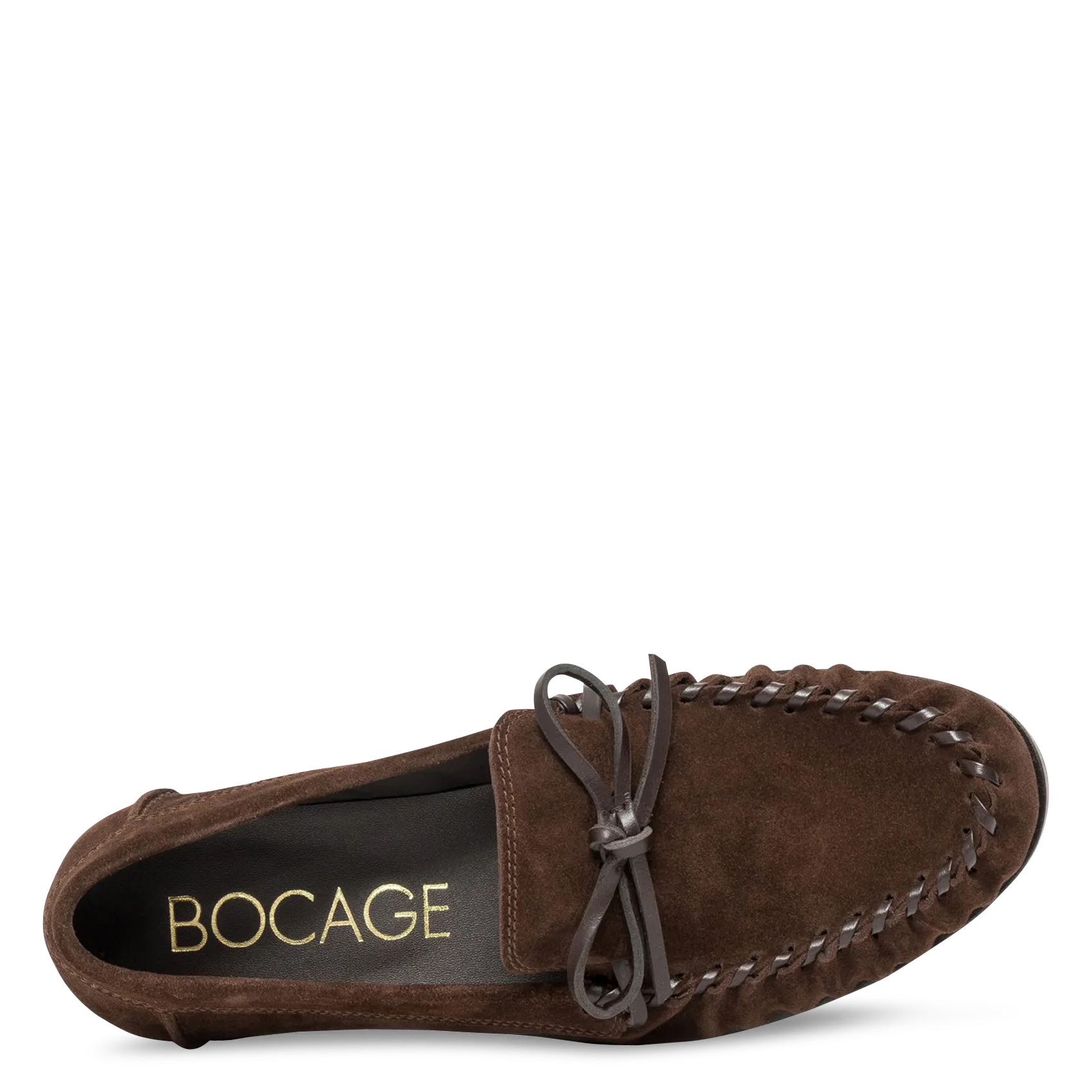 Mocassins en cuir BOCAGE Marron
