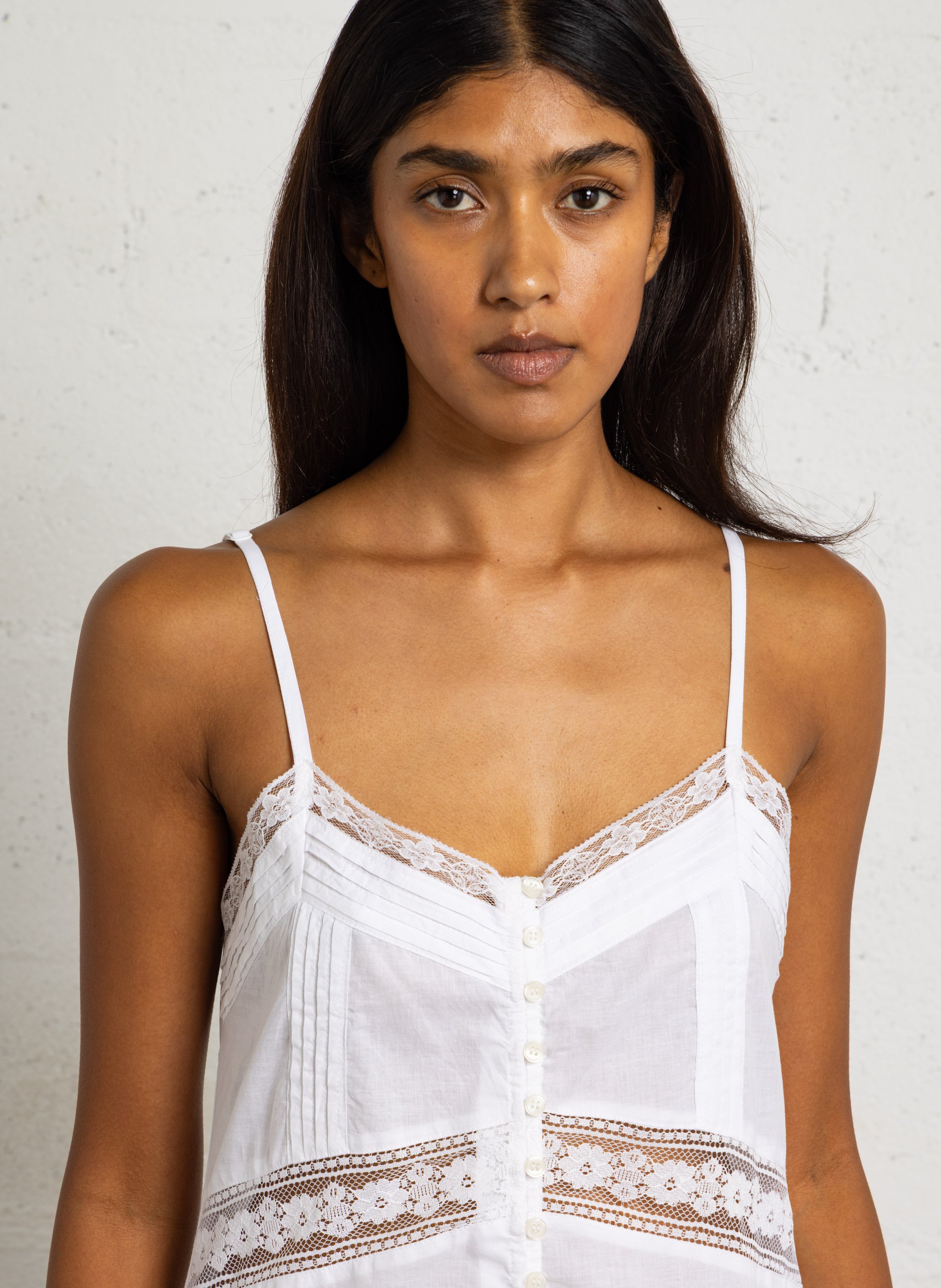 Floral top IKKS White