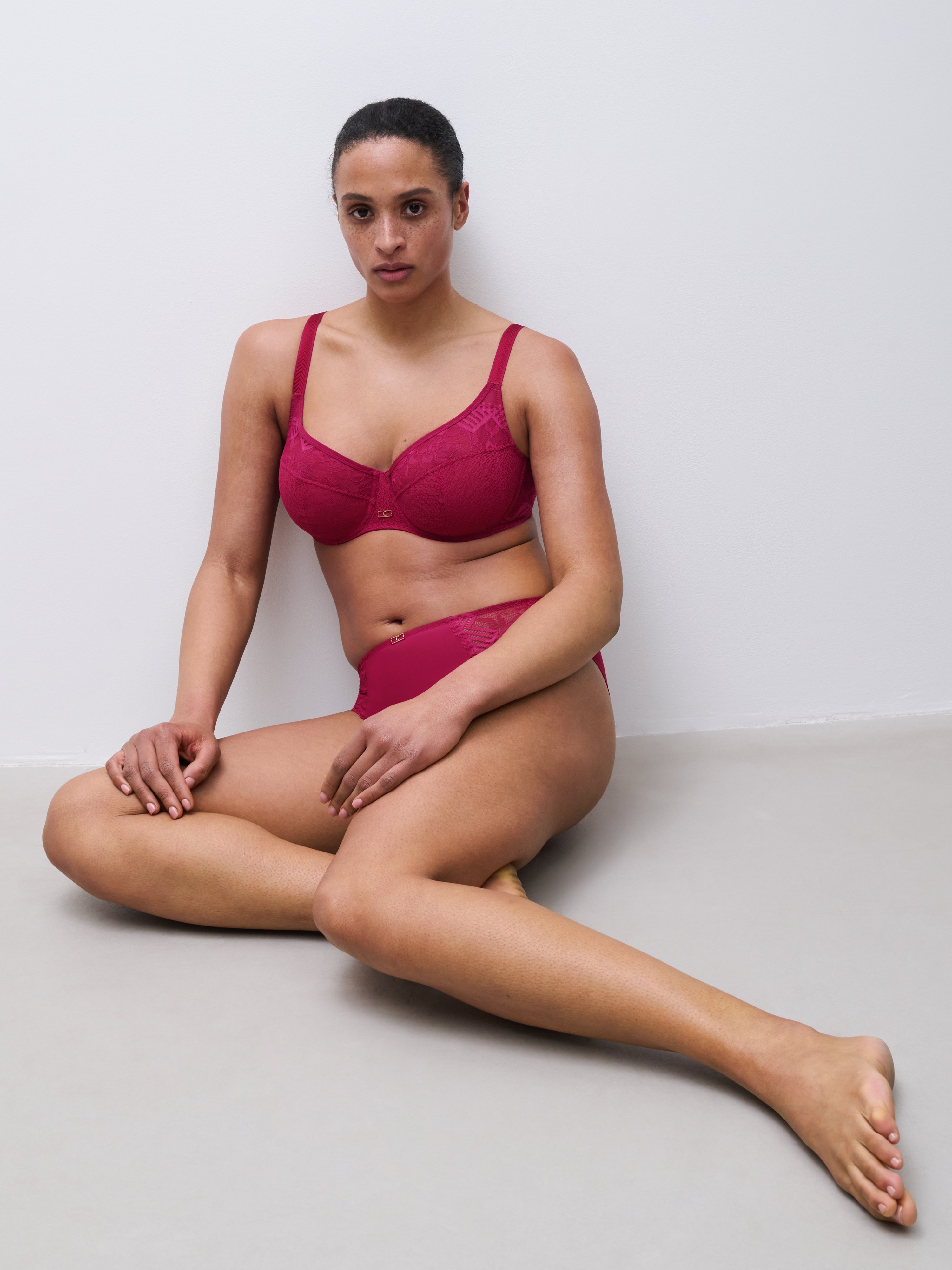 Full-cup bra CHANTELLE Pink