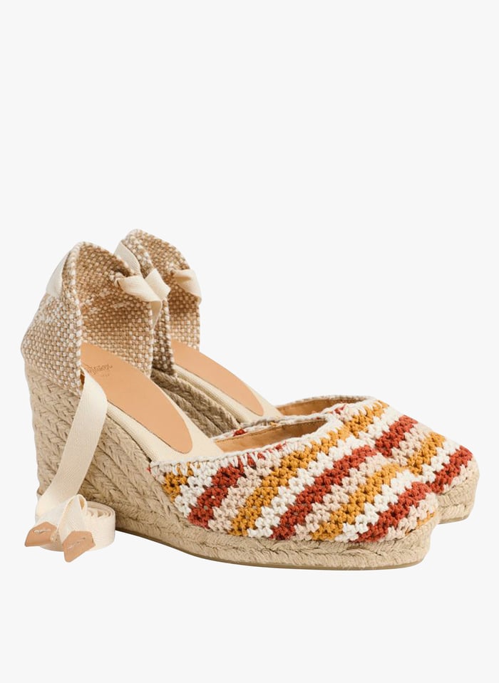 Espadrillas con 2025 zeppa castaner