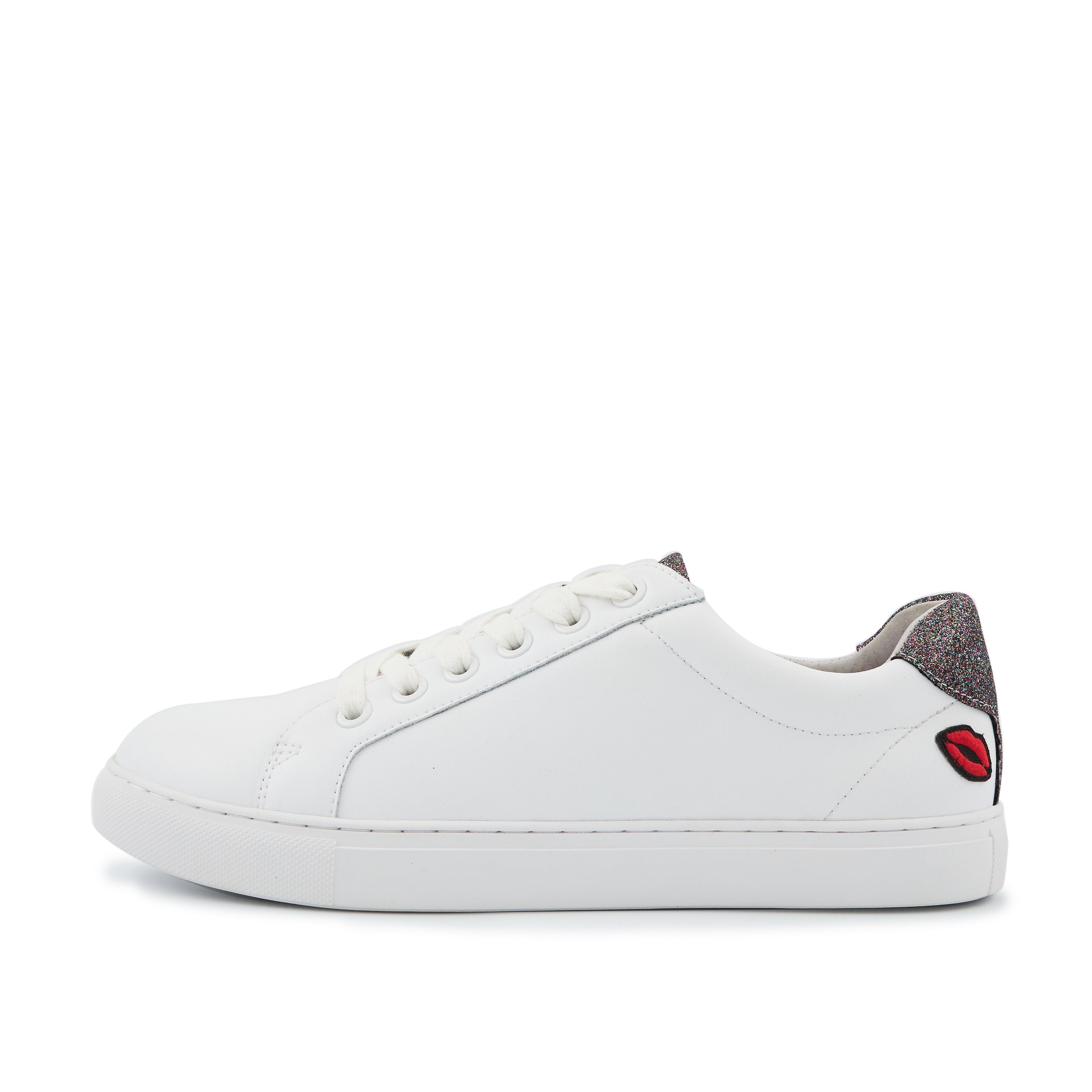 Leather sneakers BONS BAISERS PARIS White
