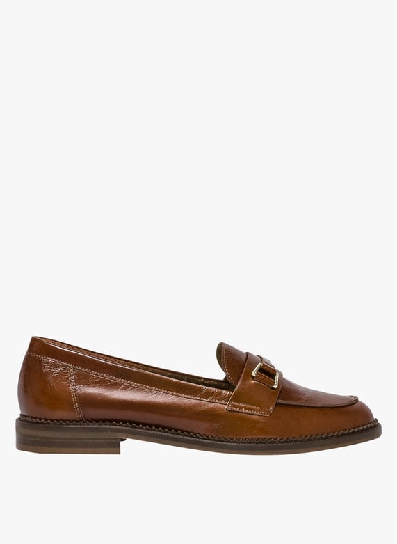 Mocassins En Cuir Alanna Cognac Vintage Bocage Femme 20 38 375 0256 COGNAC VINTAGE COGNAC VINTAGE Place des Tendances Belgique