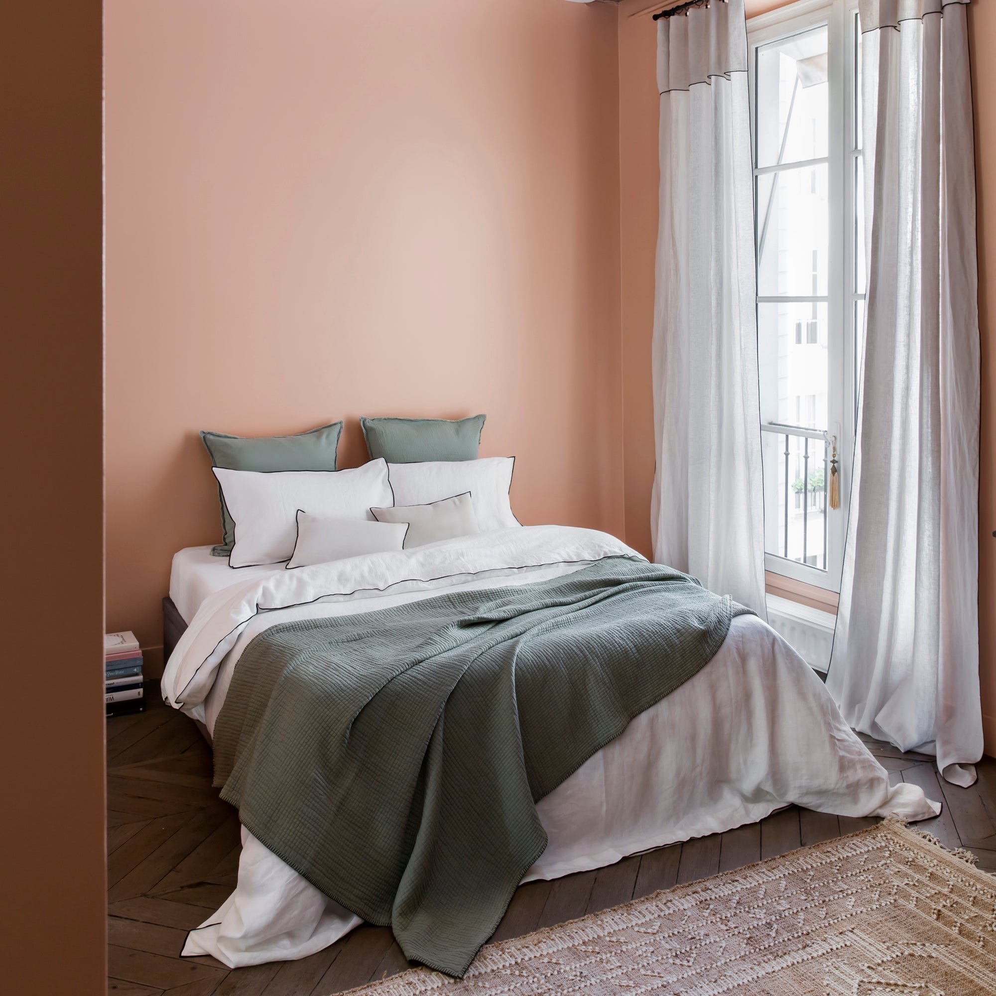 ANOUK - Cotton duvet cover MADURA White