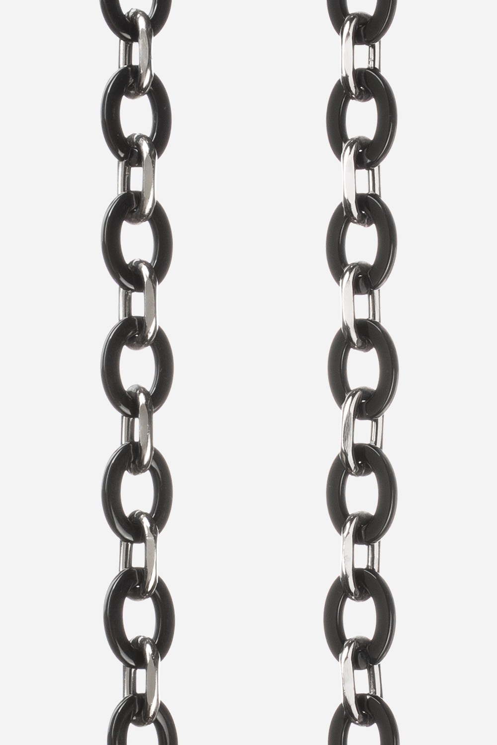 Resin phone chain Black
