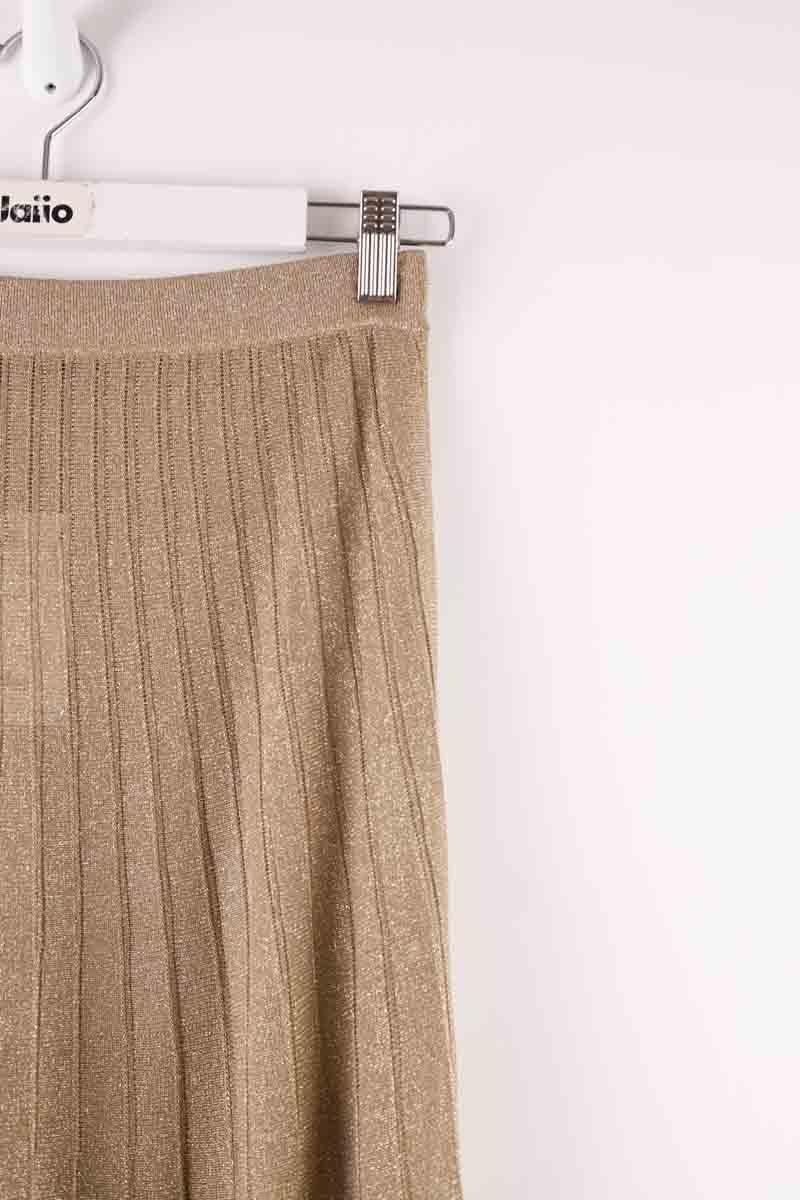 Gold skirt JOSEPH - Seconde Main Golden