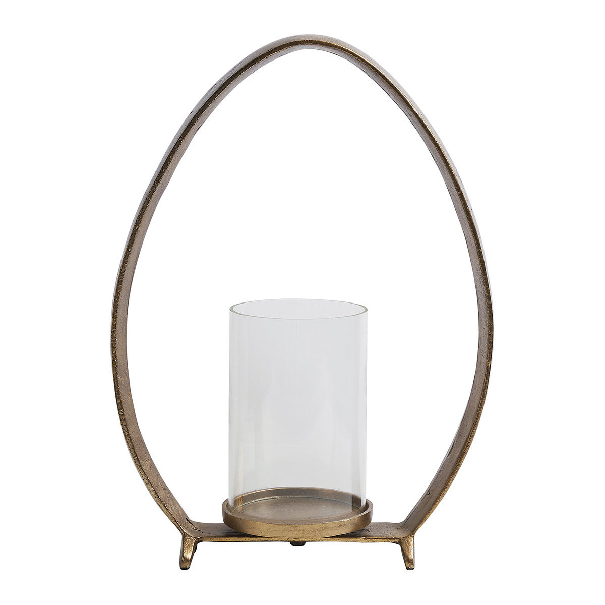 Metal tealight holder BLANC D'IVOIRE Golden