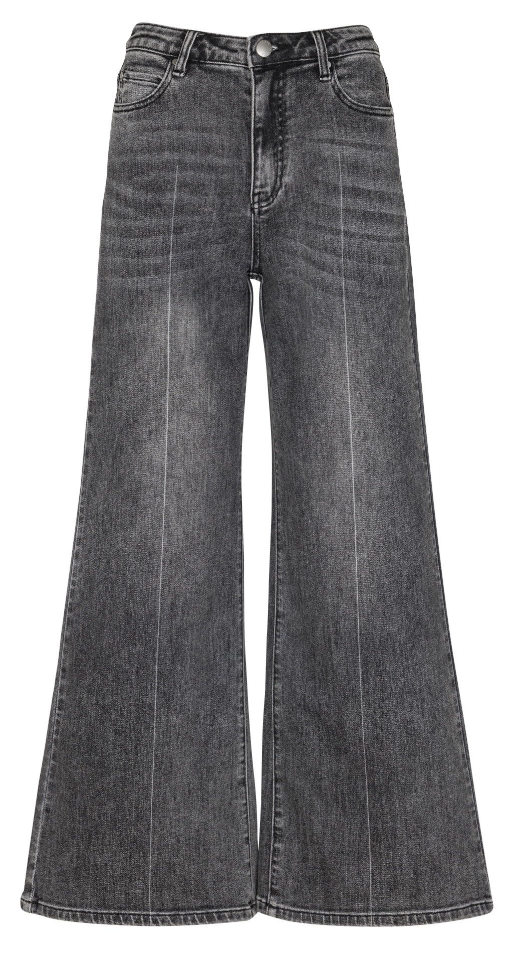 Jean taille haute large  SUNCOO Noir