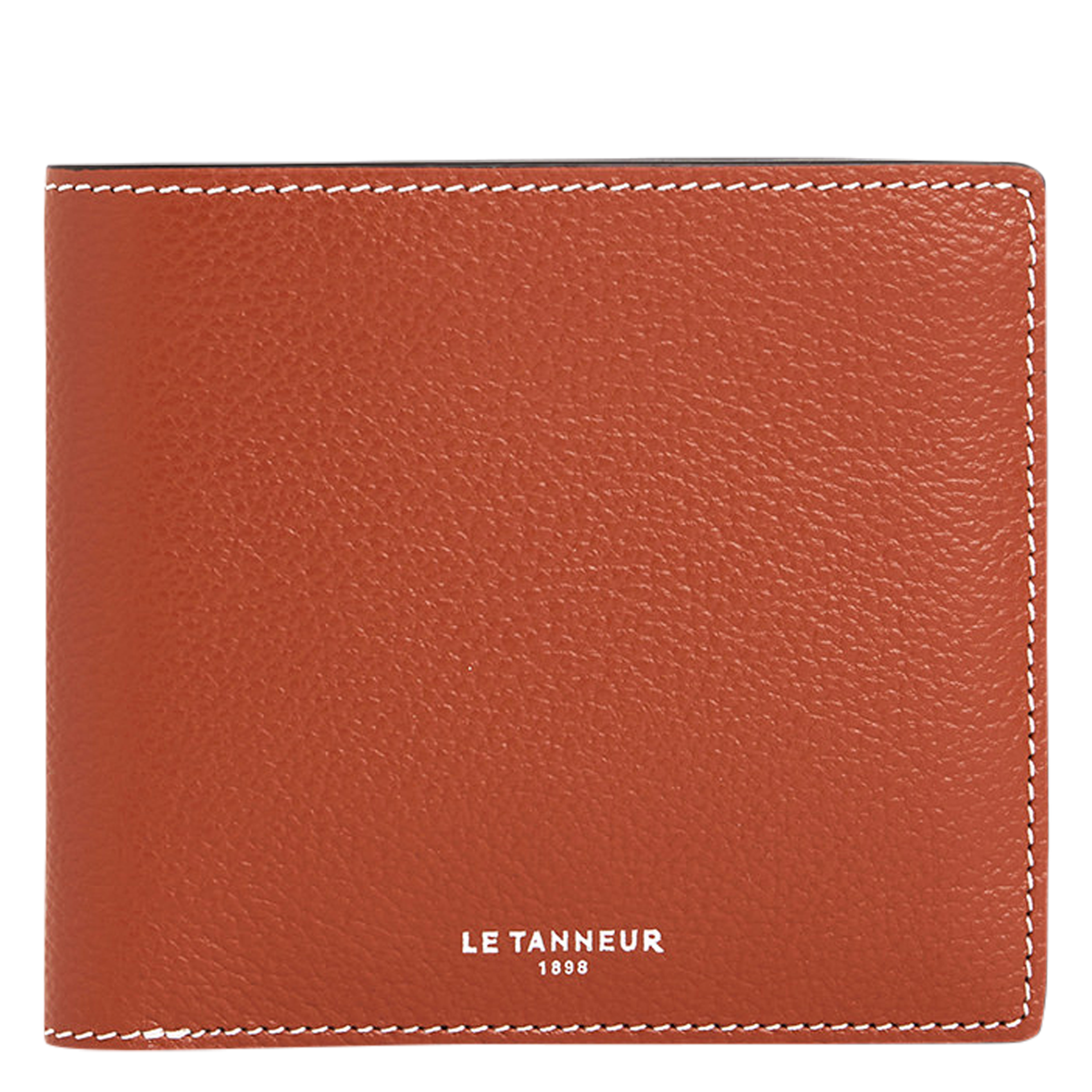 - 100% leer, - 6 kaarthoudersplitten, - 1 centrale zak, - Afmetingen: L10 x H7 cm. LE TANNEUR Bruin