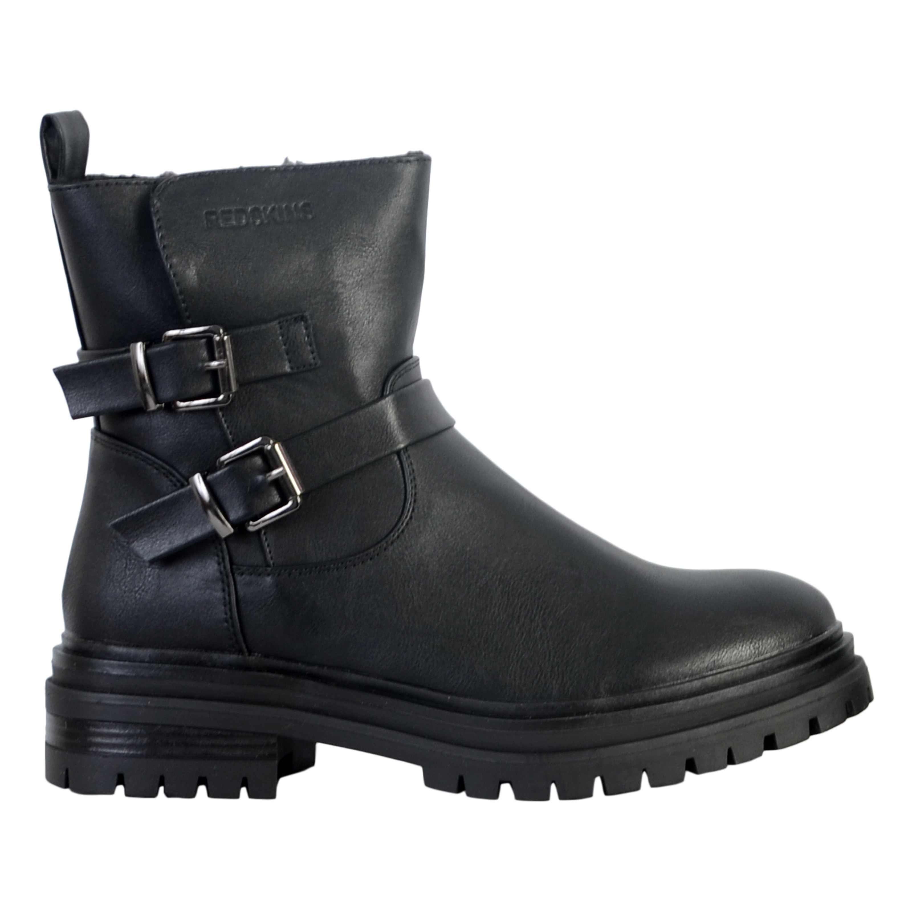 Zip ankle boot glad REDSKINS Black