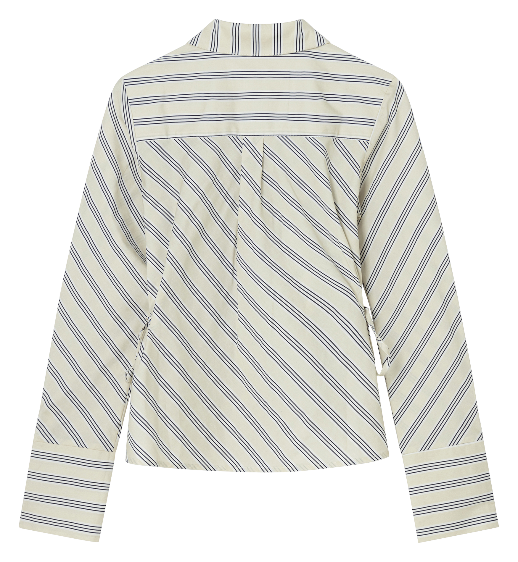 Cotton-blend striped shirt LAAGAM Multicolored