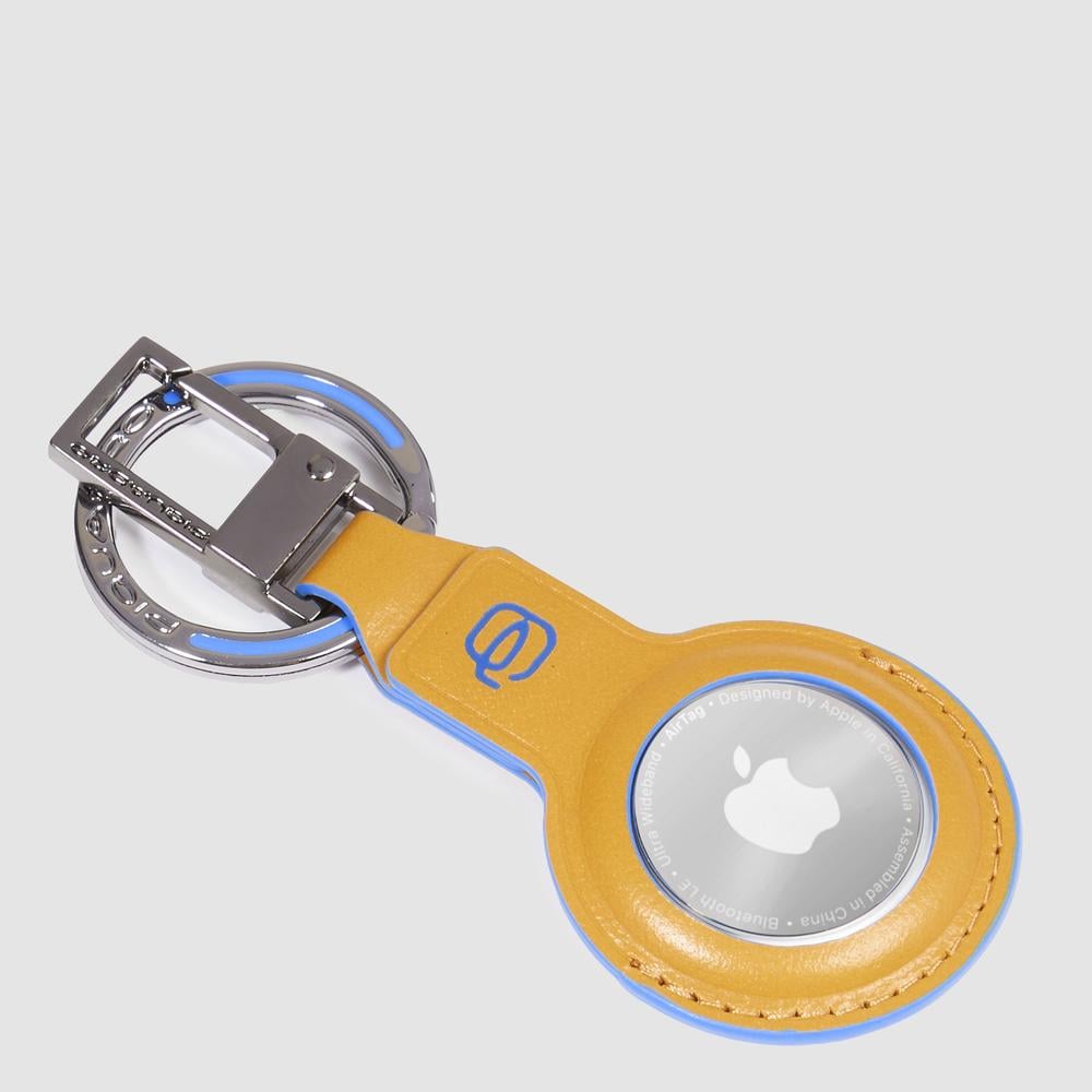 AirTag® keychain PIQUADRO Yellow
