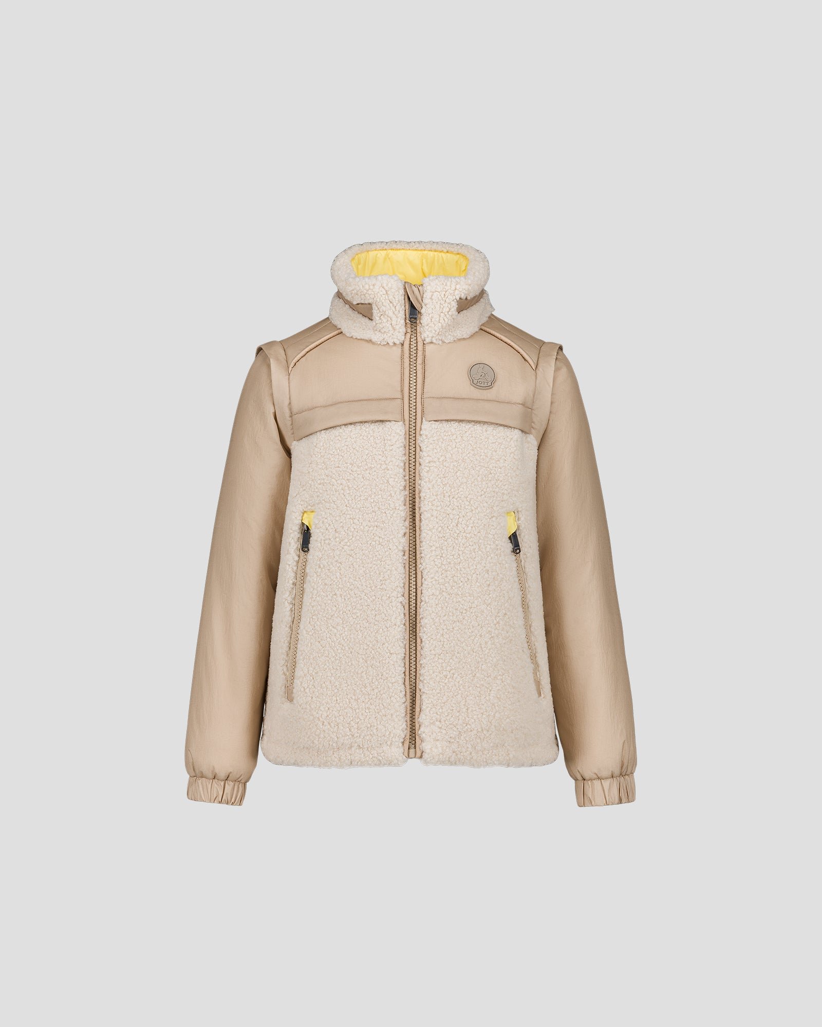 Kids' Sherpa Erwan Puffer Jacket JOTT White