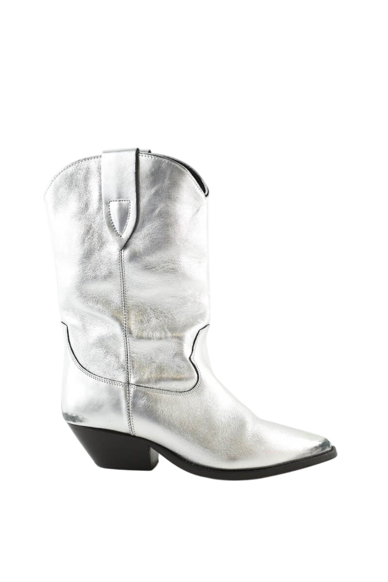Western boots ISABEL MARANT - Seconde Main Silver