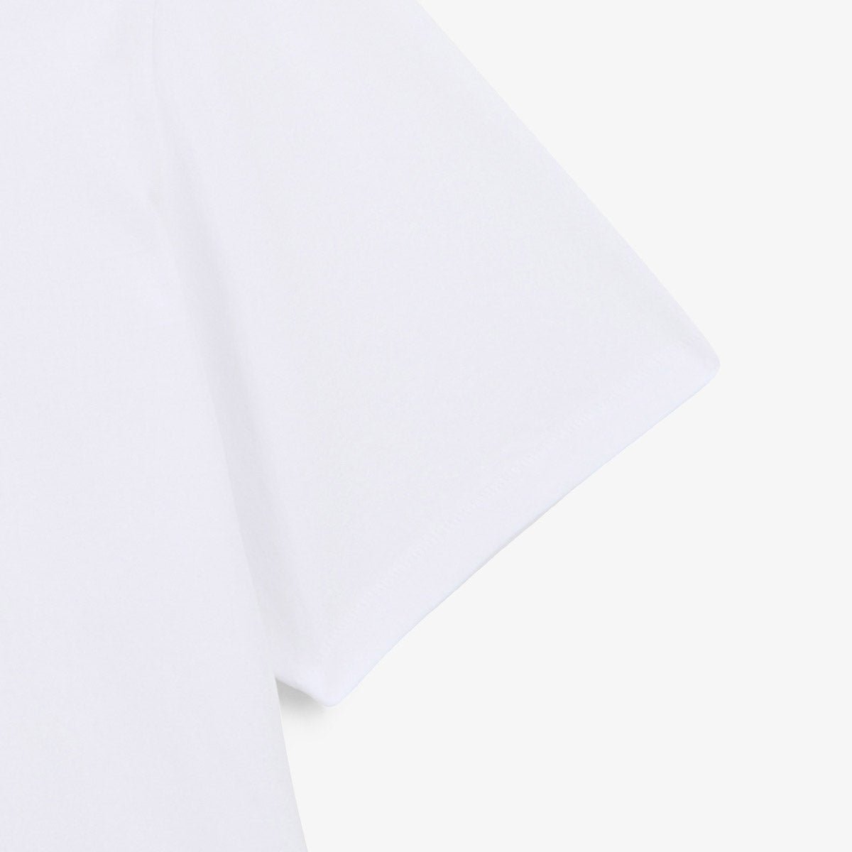 Round neck T-shirt in printed cotton jersey with sumo on the chest. SERGE BLANCO White