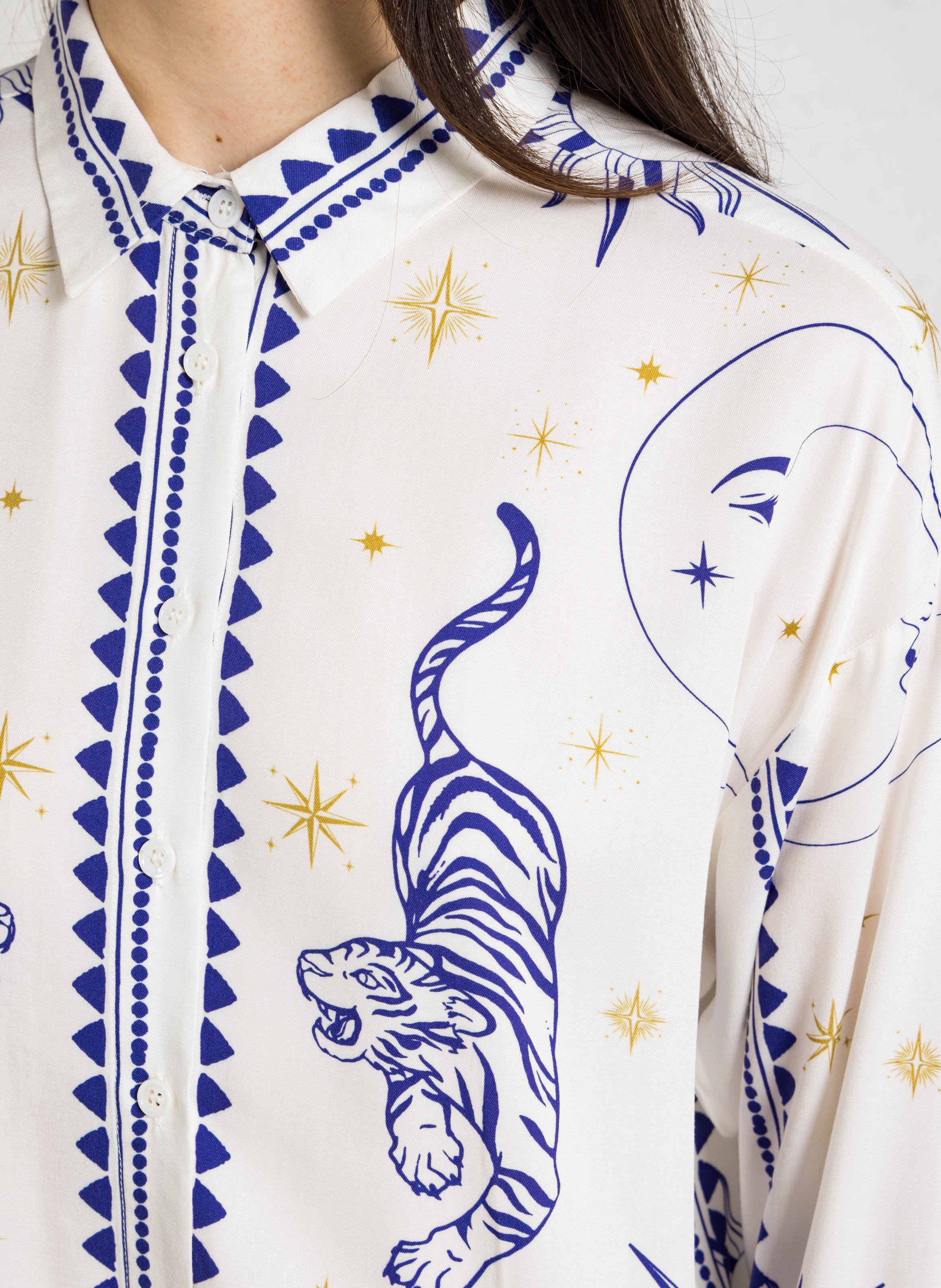 Chemise col classique LA PETITE ETOILE Multicolored