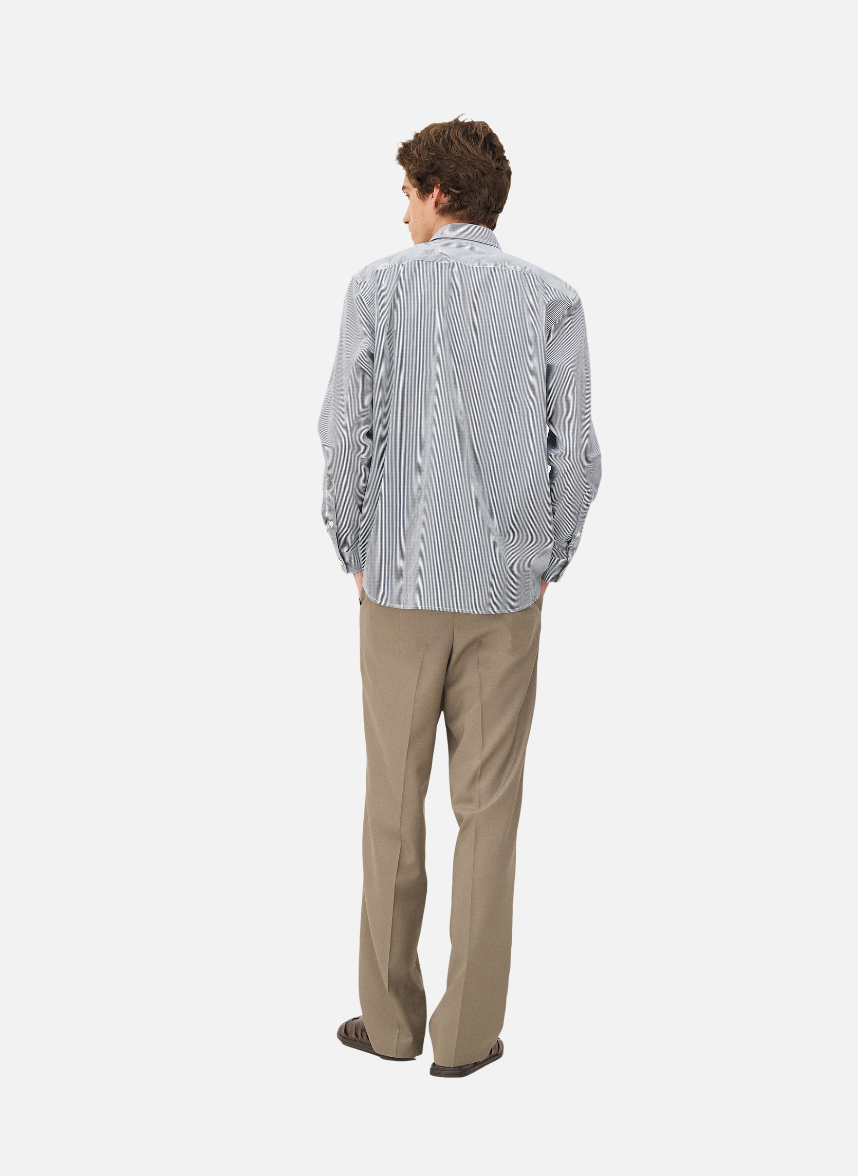 Casual shirt Curtis Blue Lake Stripes Noyoco Blue
