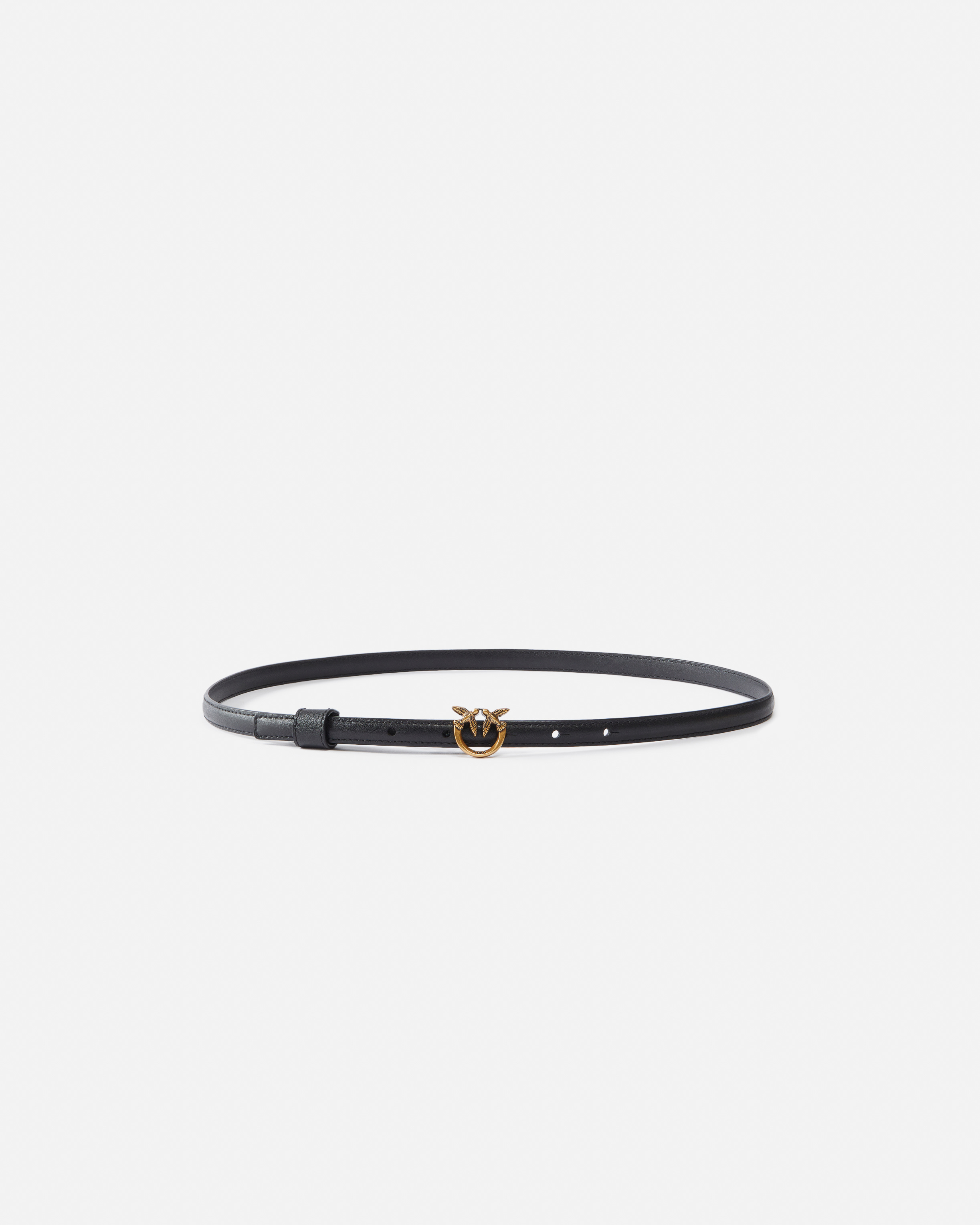 Fine ceinture avec boucle love birds 1 cm PINKO
