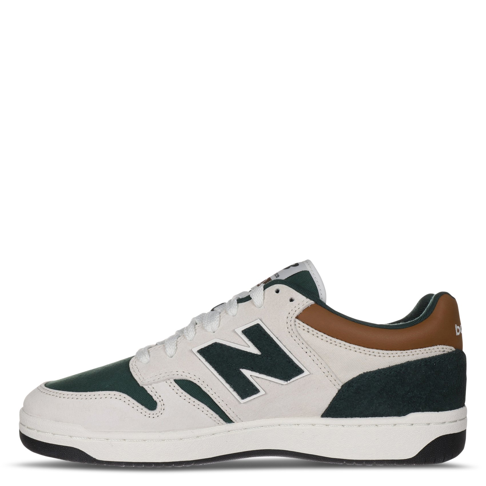 Lage sneakers van leermix NEW BALANCE Wit