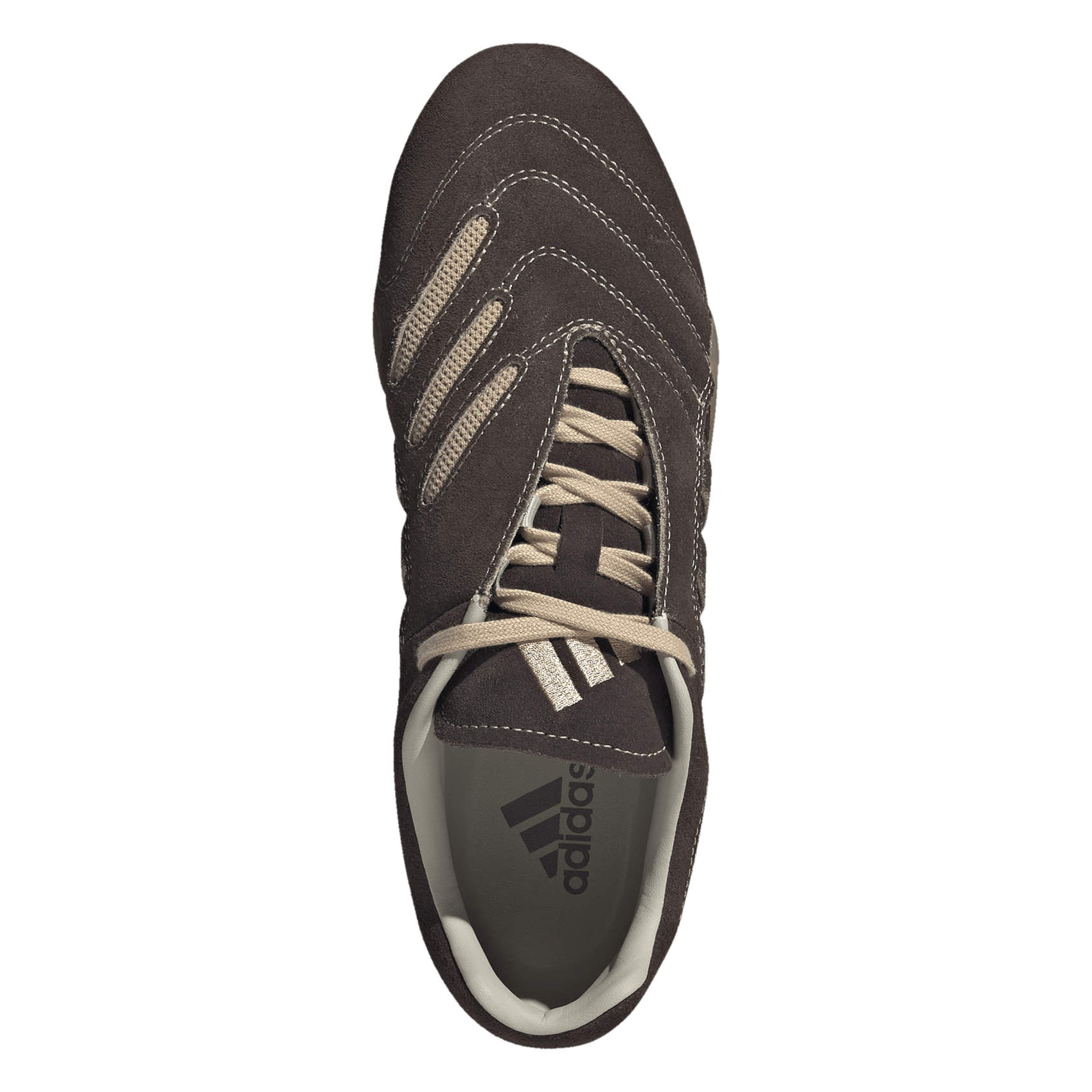 Low-top lace-up sneakers ADIDAS Brown