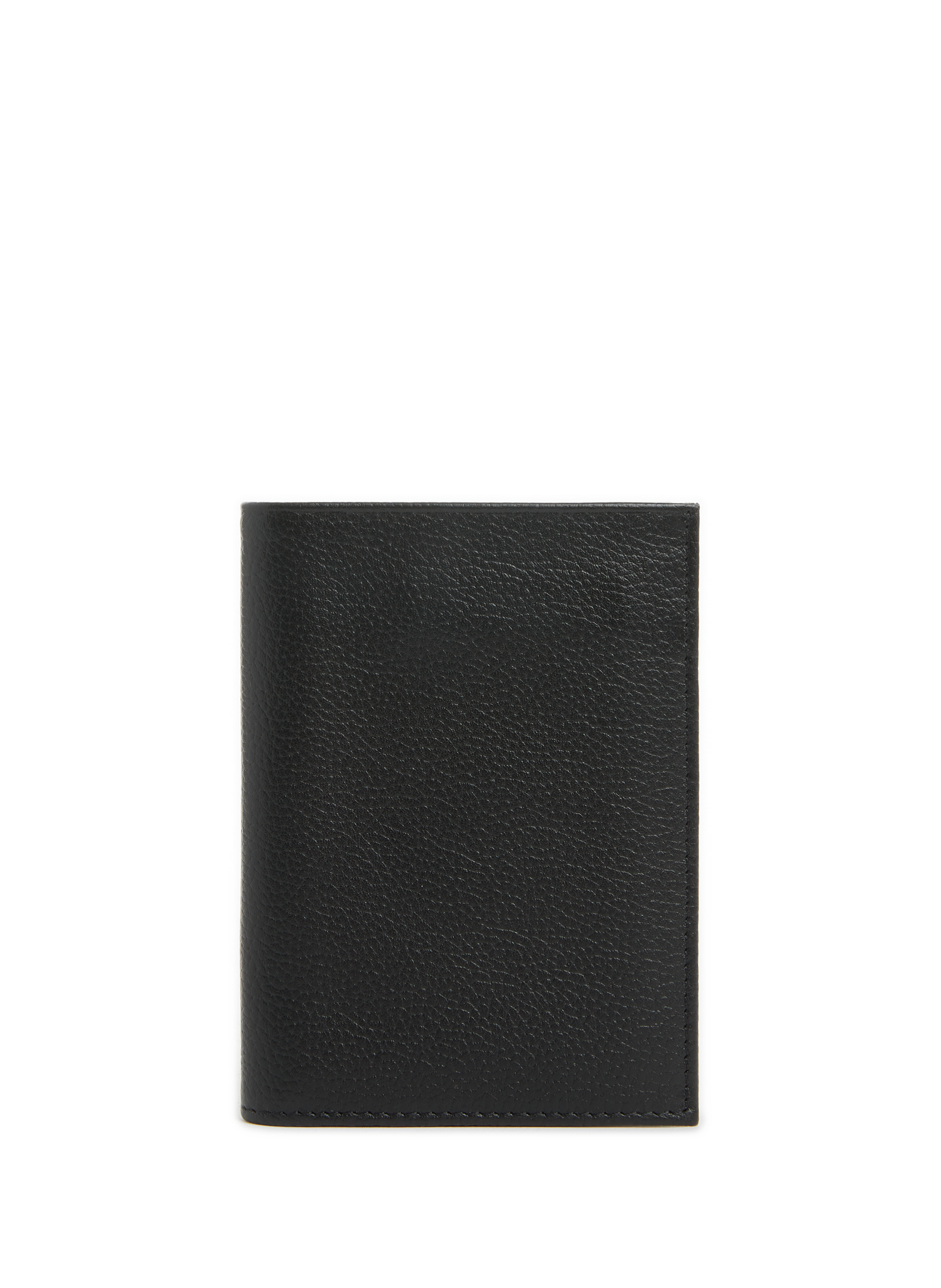 Calf leather wallet pm fra 582 pf 1 flap junior blue SAISON 1865 Black