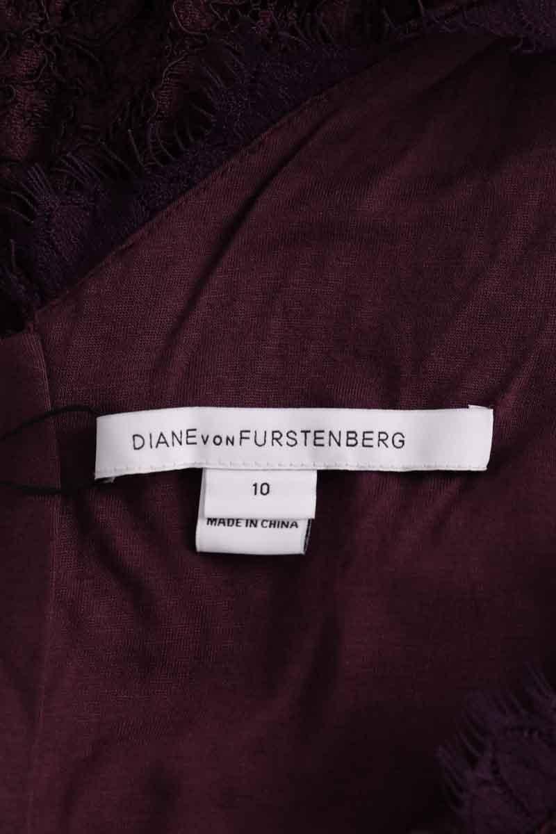 Dress DIANE VON FURSTENBERG - Seconde Main Purple