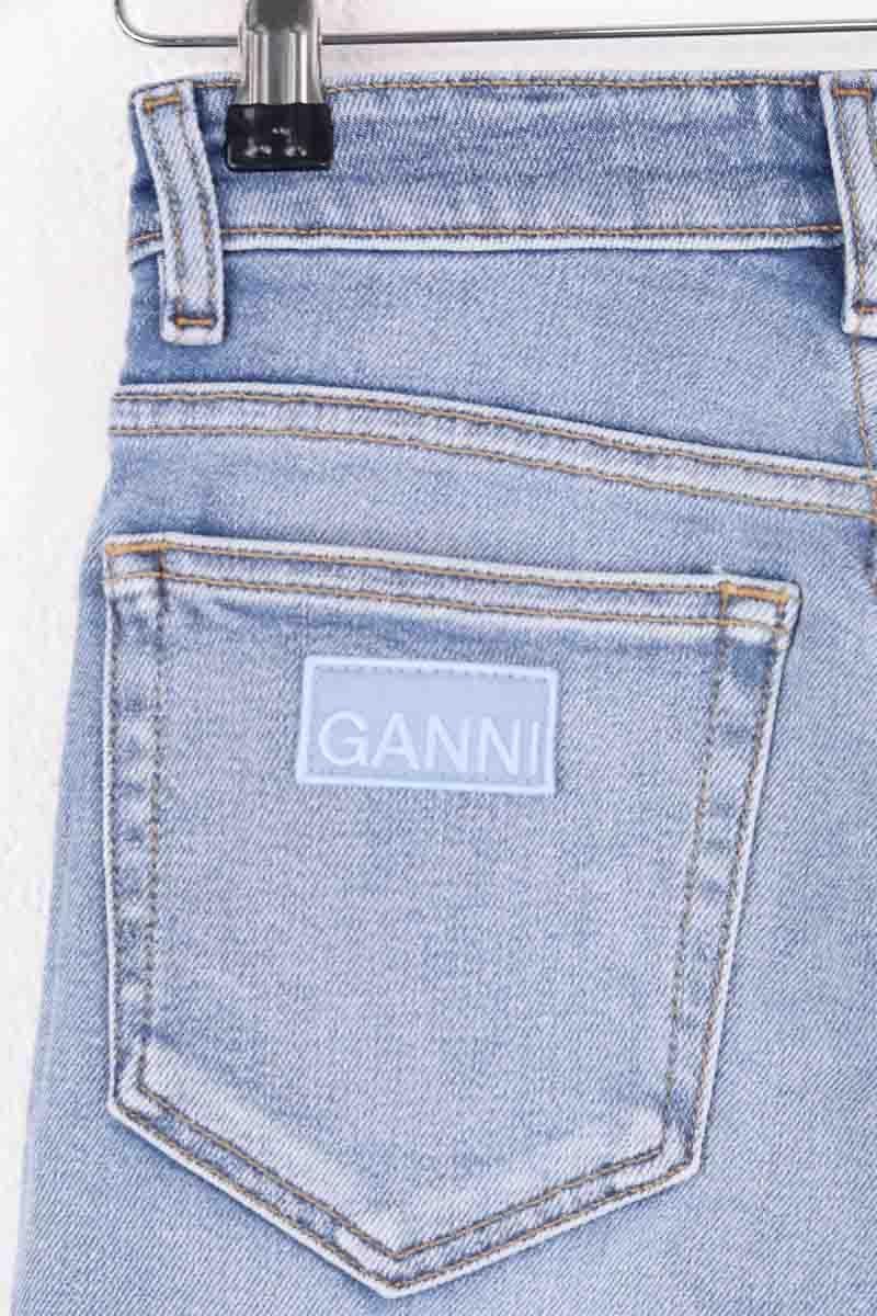 Bermuda shorts GANNI - Seconde Main Blue
