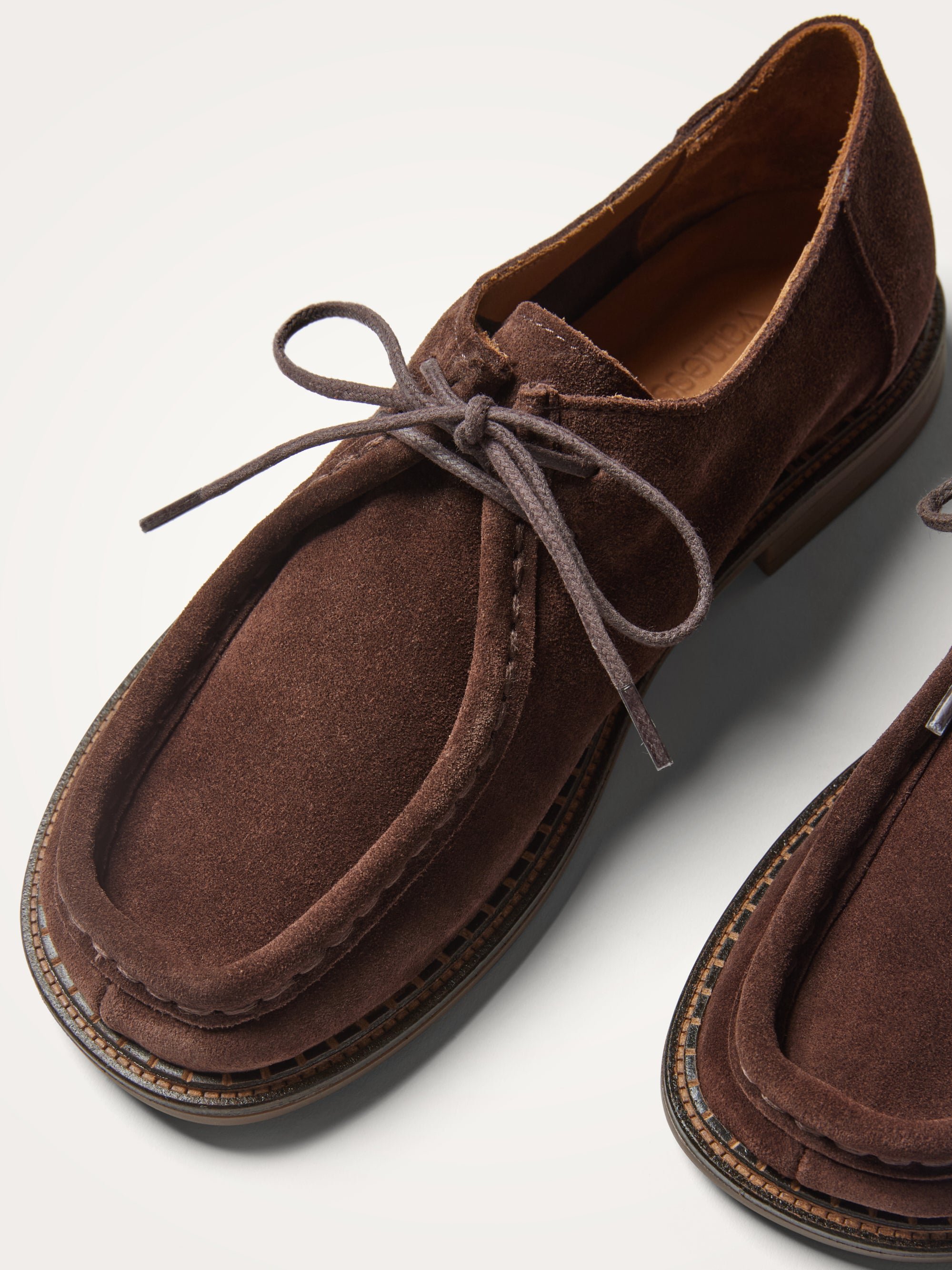 Derbies with flat heel and round toe VANESSA WU Brown