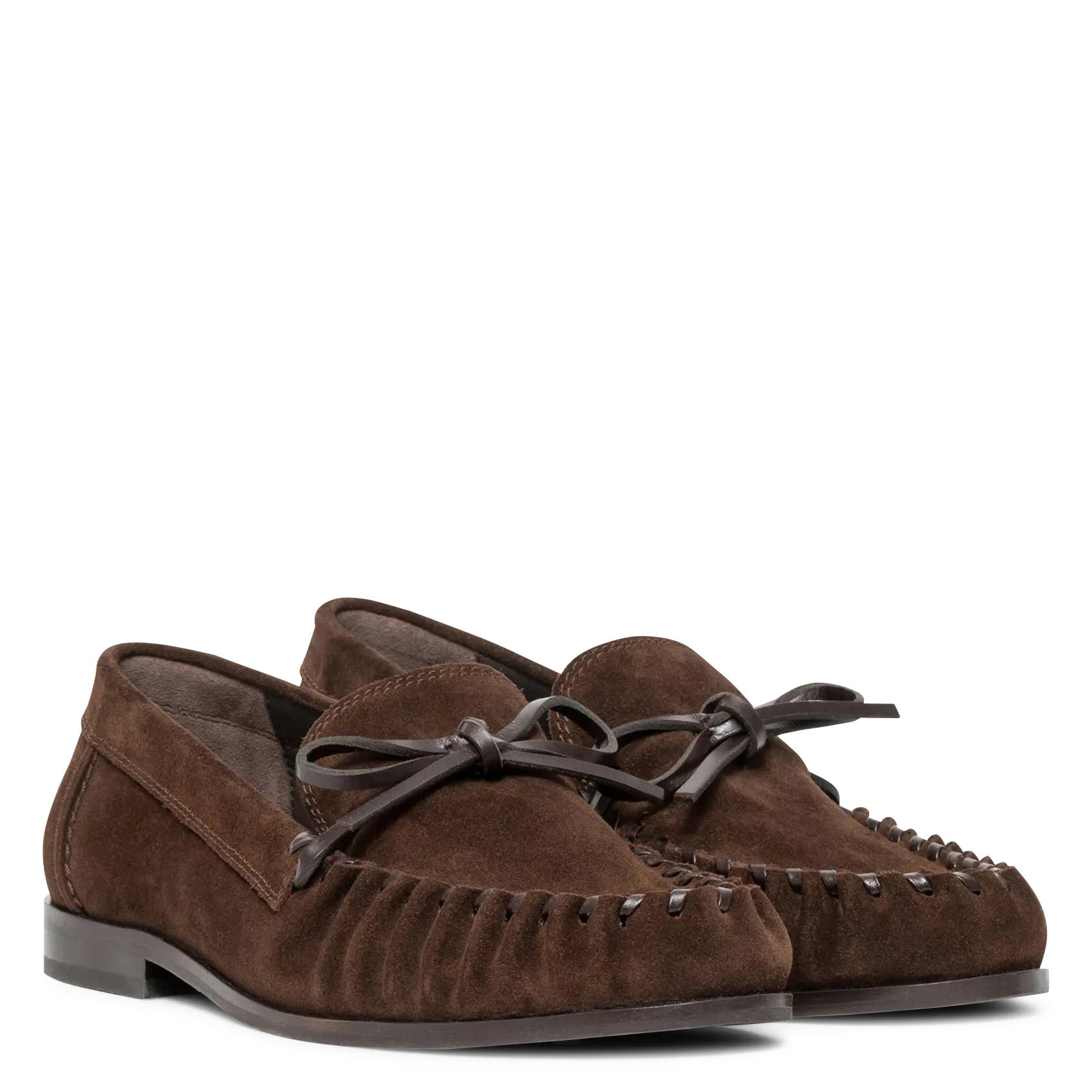 Mocassins en cuir BOCAGE Marron