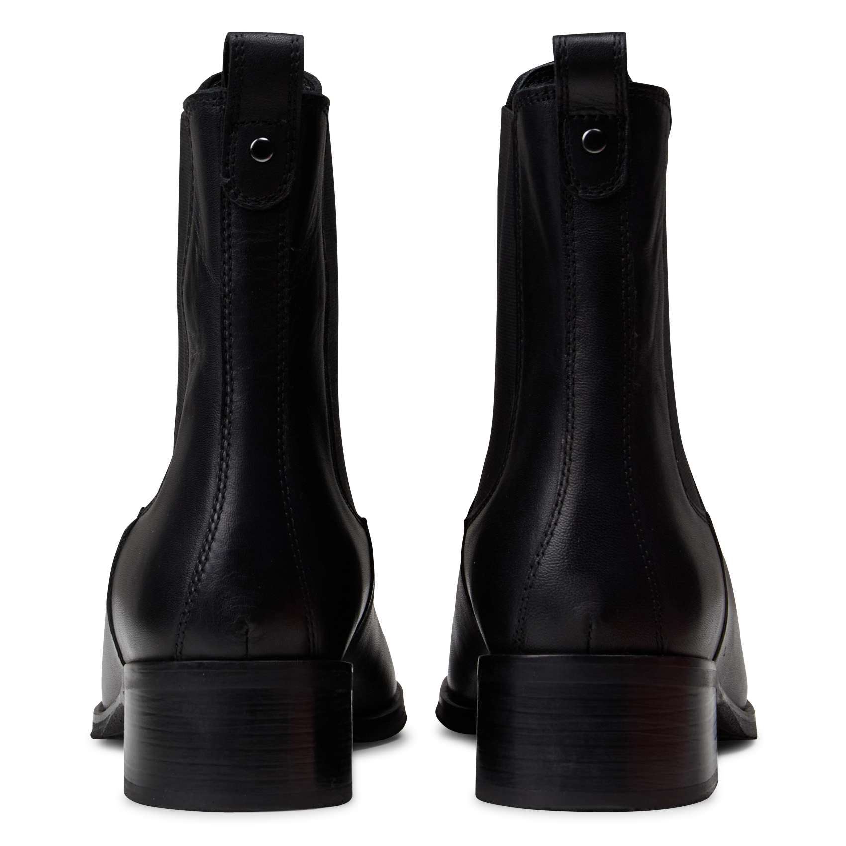 Leather mid-calf boots MELLOW YELLOW Black